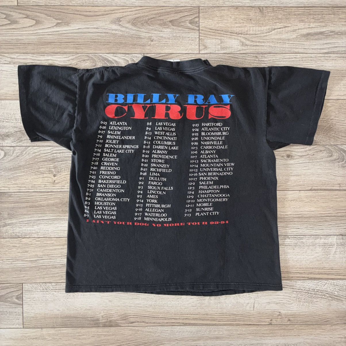 Other Vintage 1993 Billy Ray Cyrus concert tour tee shirt Size US L / EU 52-54 / 3 - 5 Thumbnail