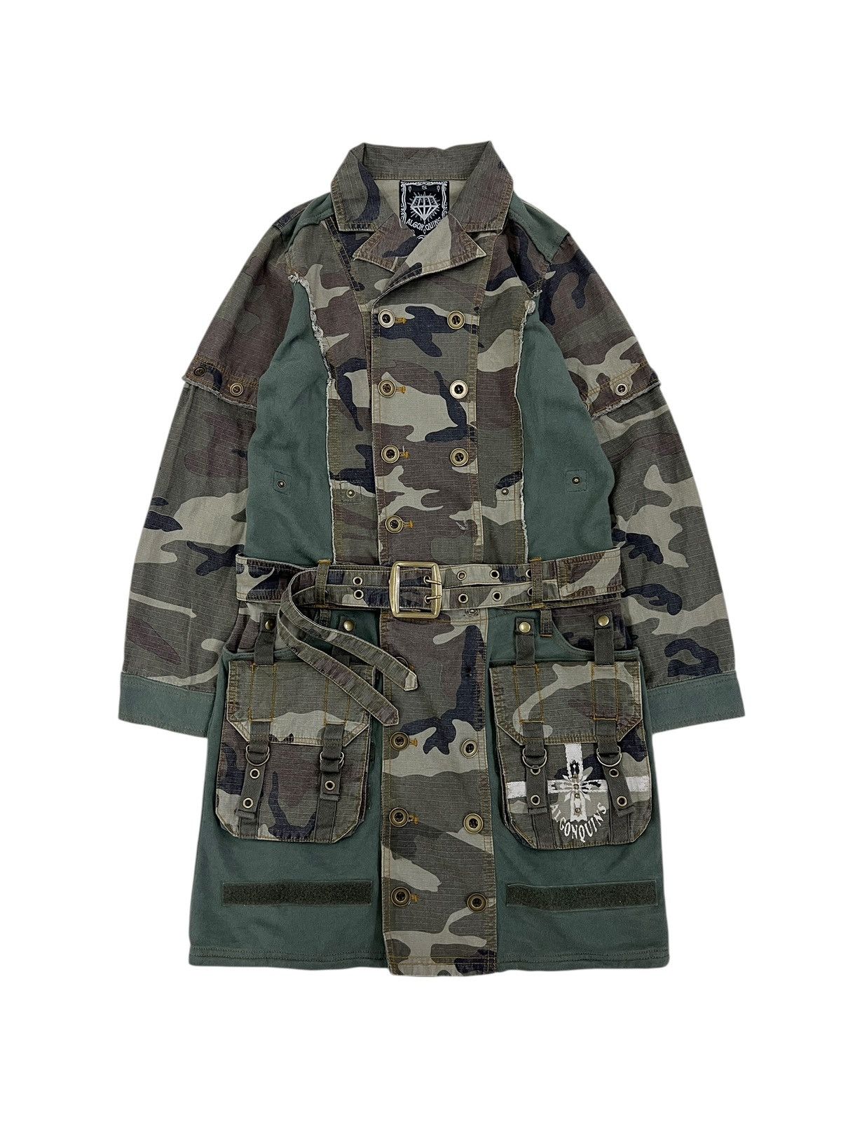 Algonquins Poem Camo Hybrid Detachable Jacket