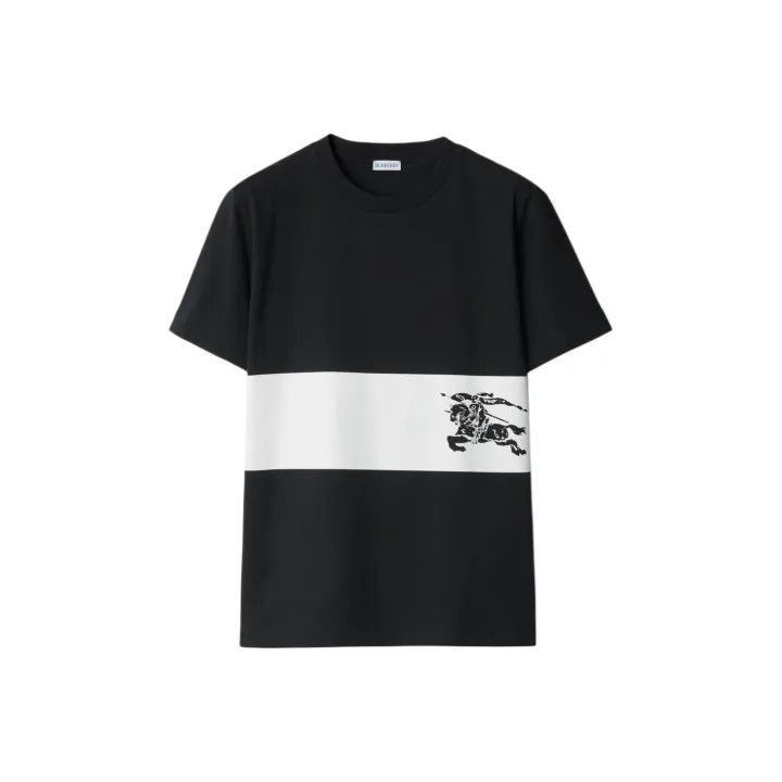 Burberry Burberry Burberry Color Block Logo Print T-Shirt for Men-2 Size US M / EU 48-50 / 2 - 1 Thumbnail