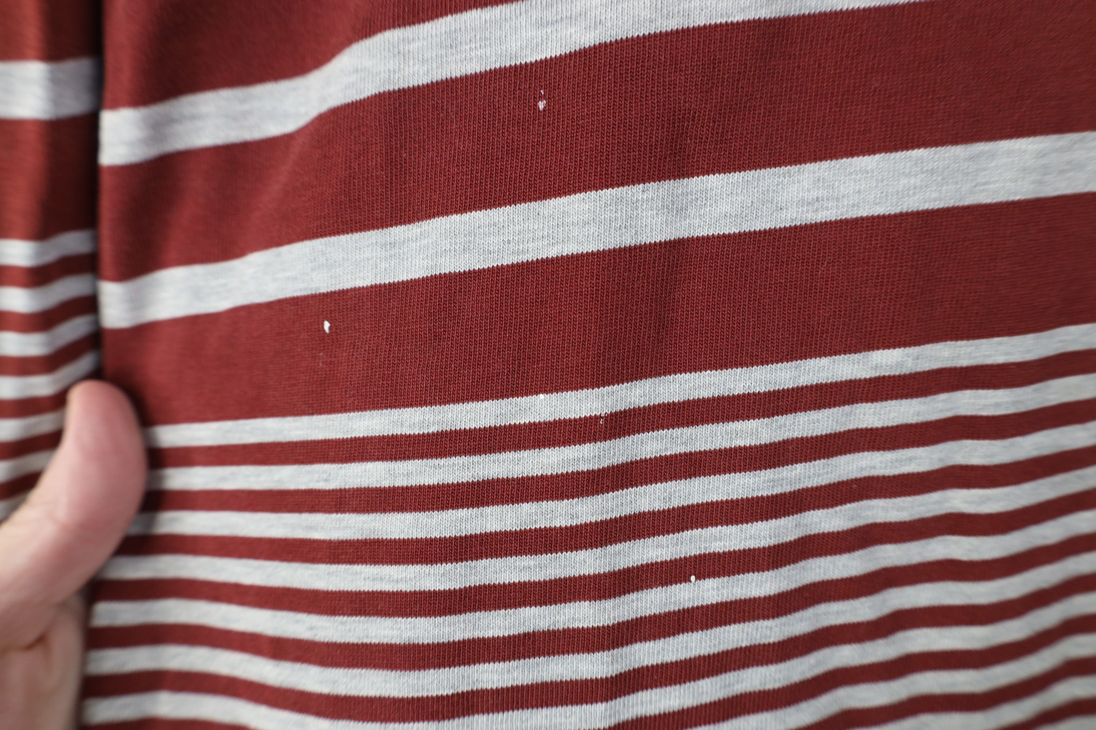 Tommy Hilfiger Vintage 90s Tommy Hilfiger Striped Long Sleeve Rugby Polo Size US L / EU 52-54 / 3 - 7 Thumbnail