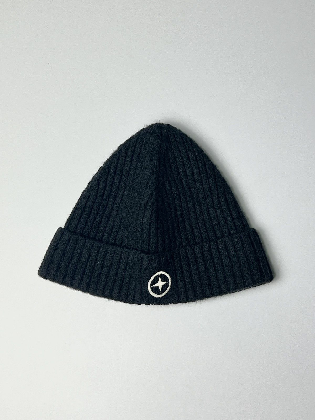 Stone Island stone island y2k beanie hat ribbed wool vintage Size ONE SIZE - 1 Thumbnail