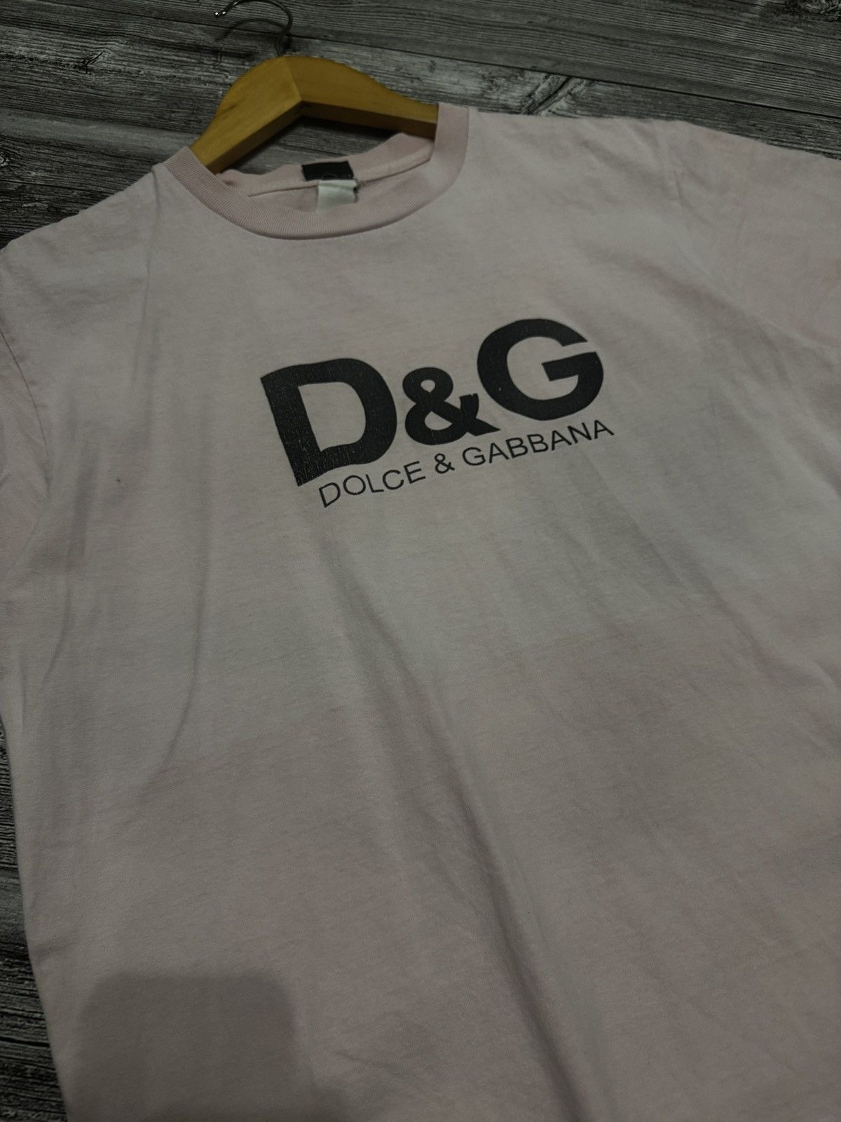 Dolce & Gabbana Dolce & Gabbana D&G Logo T-Shirt Pink Size US L / EU 52-54 / 3 - 2 Thumbnail