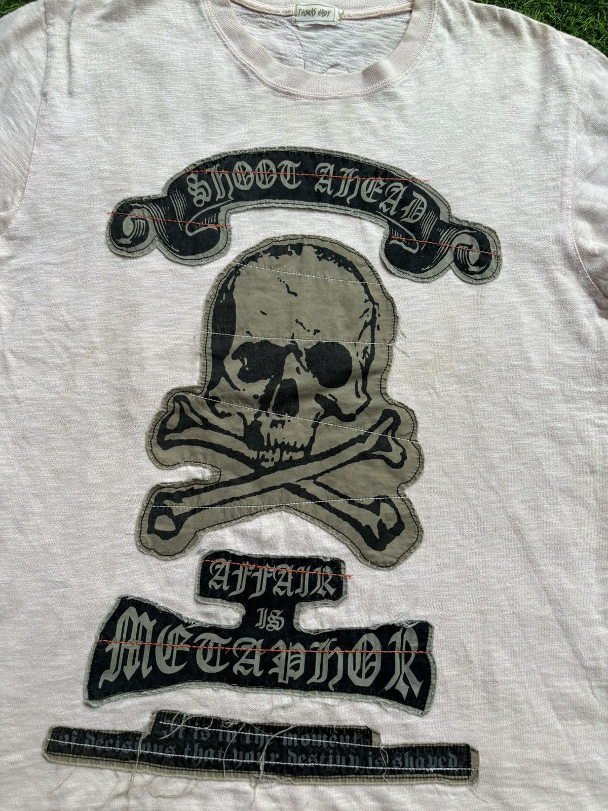 Hysteric Glamour Y2k Thomas Hady Skull Tshirt Size US M / EU 48-50 / 2 - 6 Thumbnail