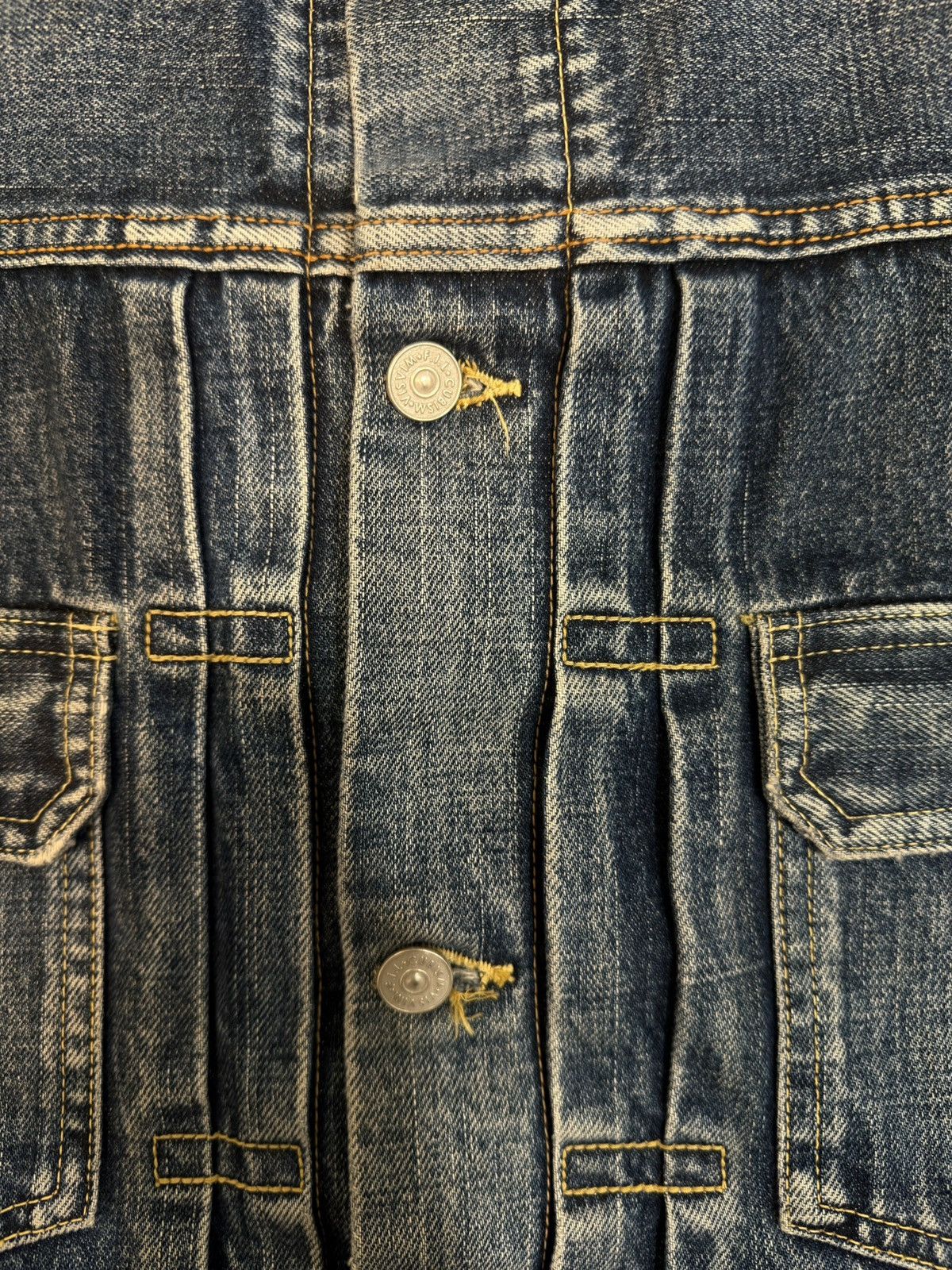 Visvim Visvim D1001 Denim Jacket - Size 4 – Hand Distr Size US XL / EU 56 / 4 - 9 Thumbnail