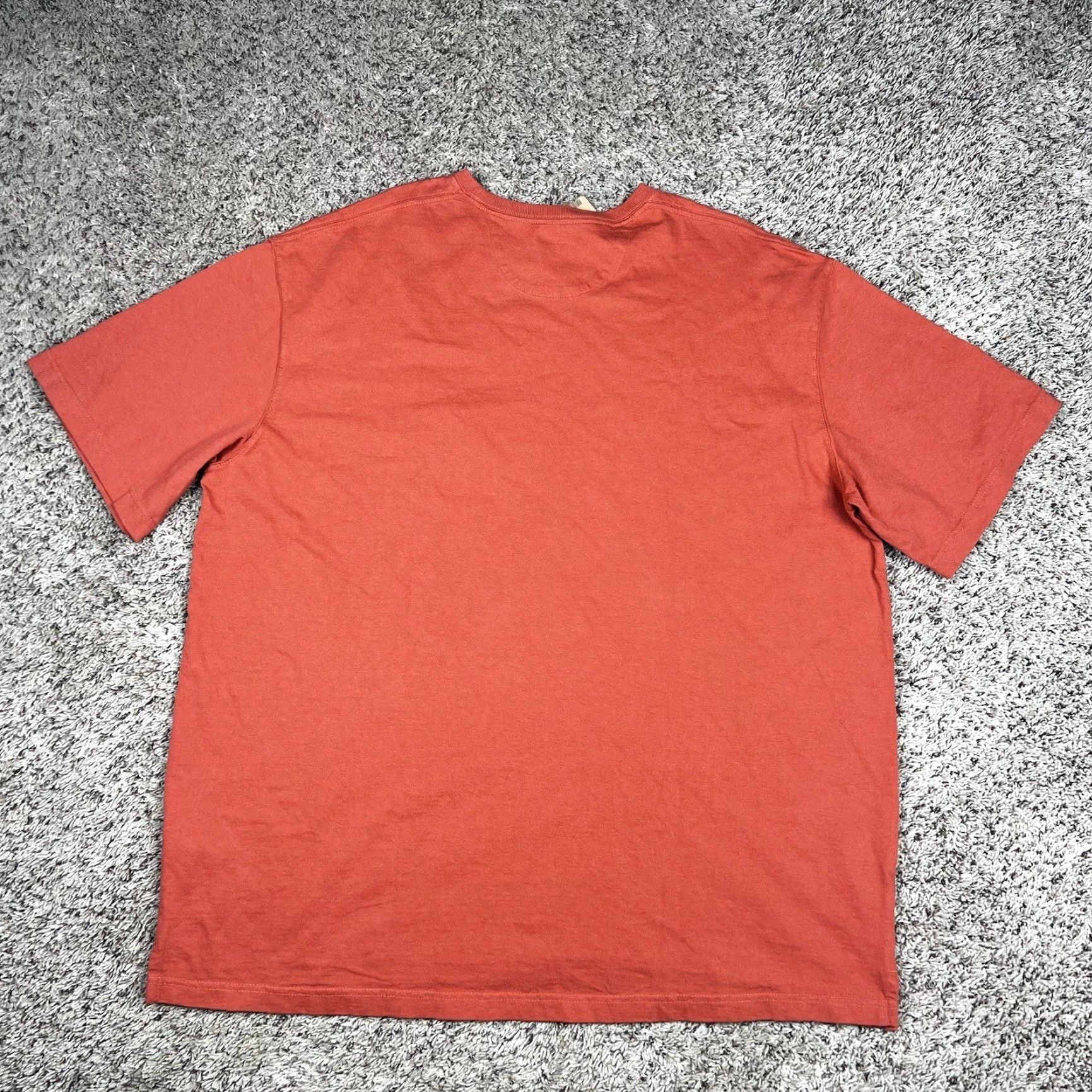 Duluth Trading Company Duluth Trading T-Shirt Men XL Orange Crewneck 100% Cotton Short Sleeve Relaxed Fit Outdoor Workwear Size US XL / EU 56 / 4 - 3 Thumbnail