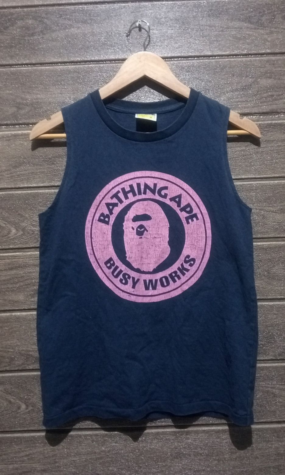 Bape Bathing Ape Busy Works Tank Top Size US XS / EU 42 / 0 - 1 Thumbnail