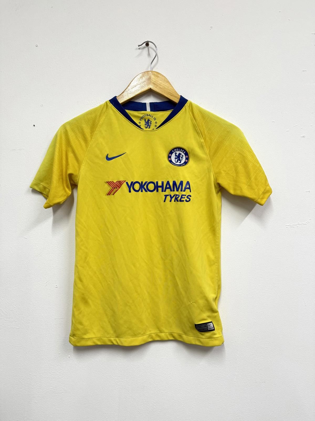 Nike Chelsea FC Yellow Nike Dri-Fit Soccer Jersey Size US L / EU 52-54 / 3 - 1 Thumbnail