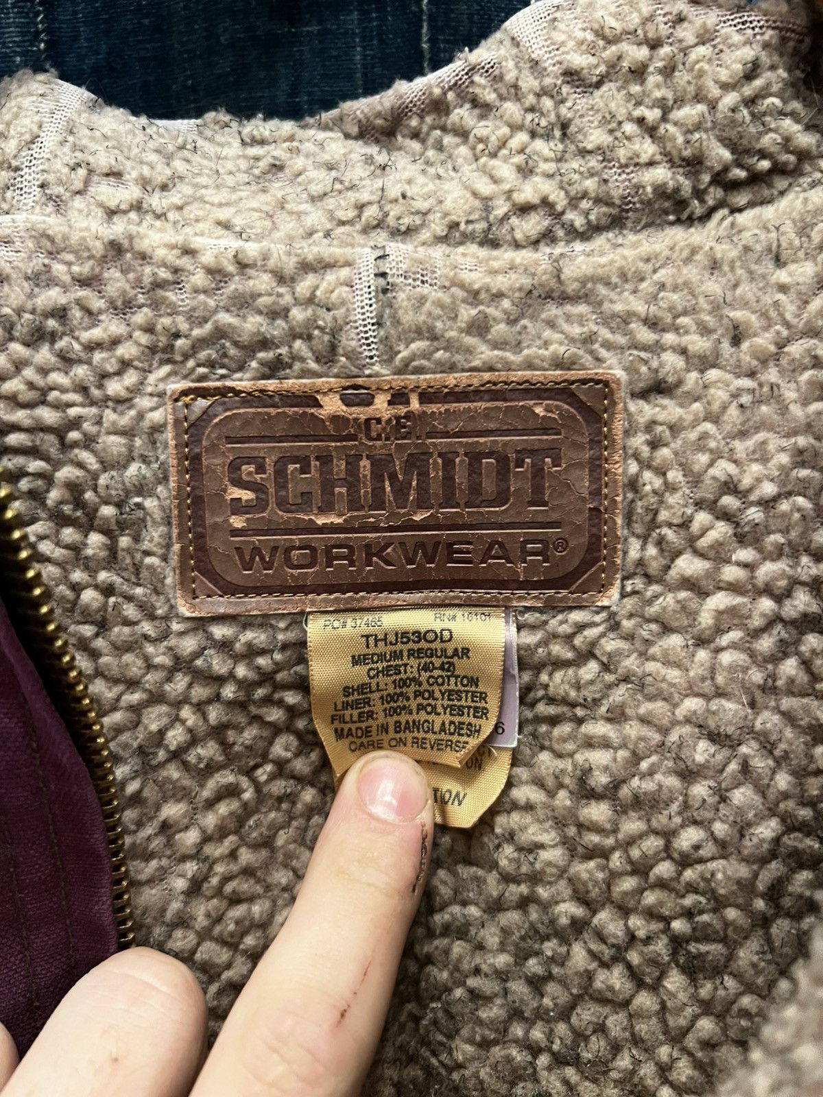 Carhartt Plum Purple Schmitt Sherpa Jacket Size US S / EU 44-46 / 1 - 4 Thumbnail
