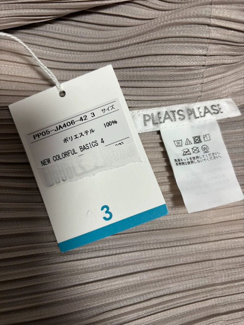 Issey Miyake Issey Miyake A light grey pleated cardigan Size L / US 10 / IT 46 - 7 Thumbnail