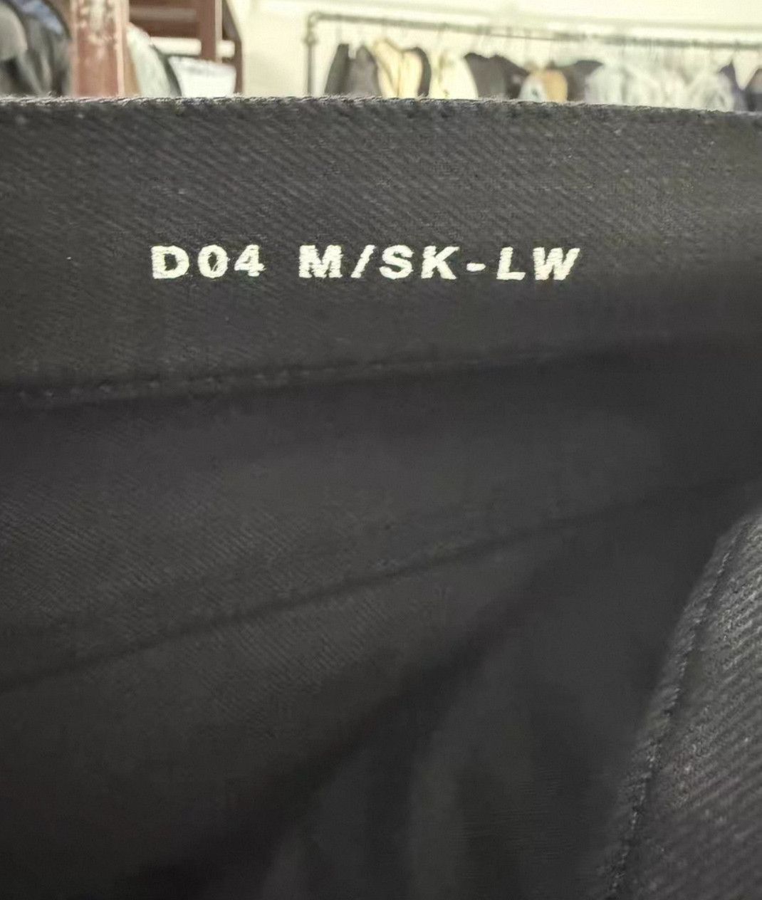 Saint Laurent Paris Saint Laurent Paris D04 split leather brushed wax jeans. Size US 32 / EU 48 - 4 Thumbnail