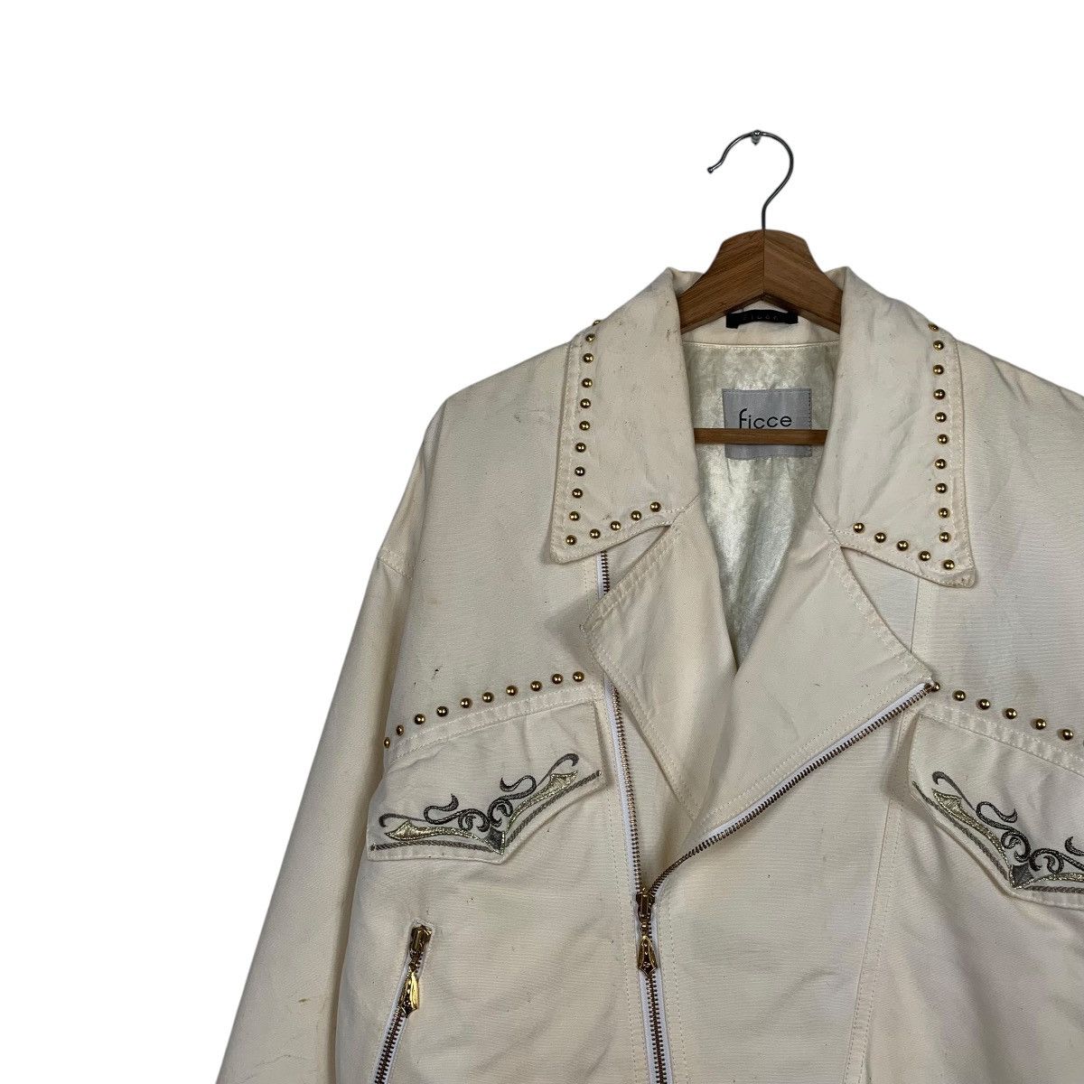 Yoshiyuki Konishi Ficce Yoshiyuki Konishi Double Colar Jacket Size US M / EU 48-50 / 2 - 6 Thumbnail