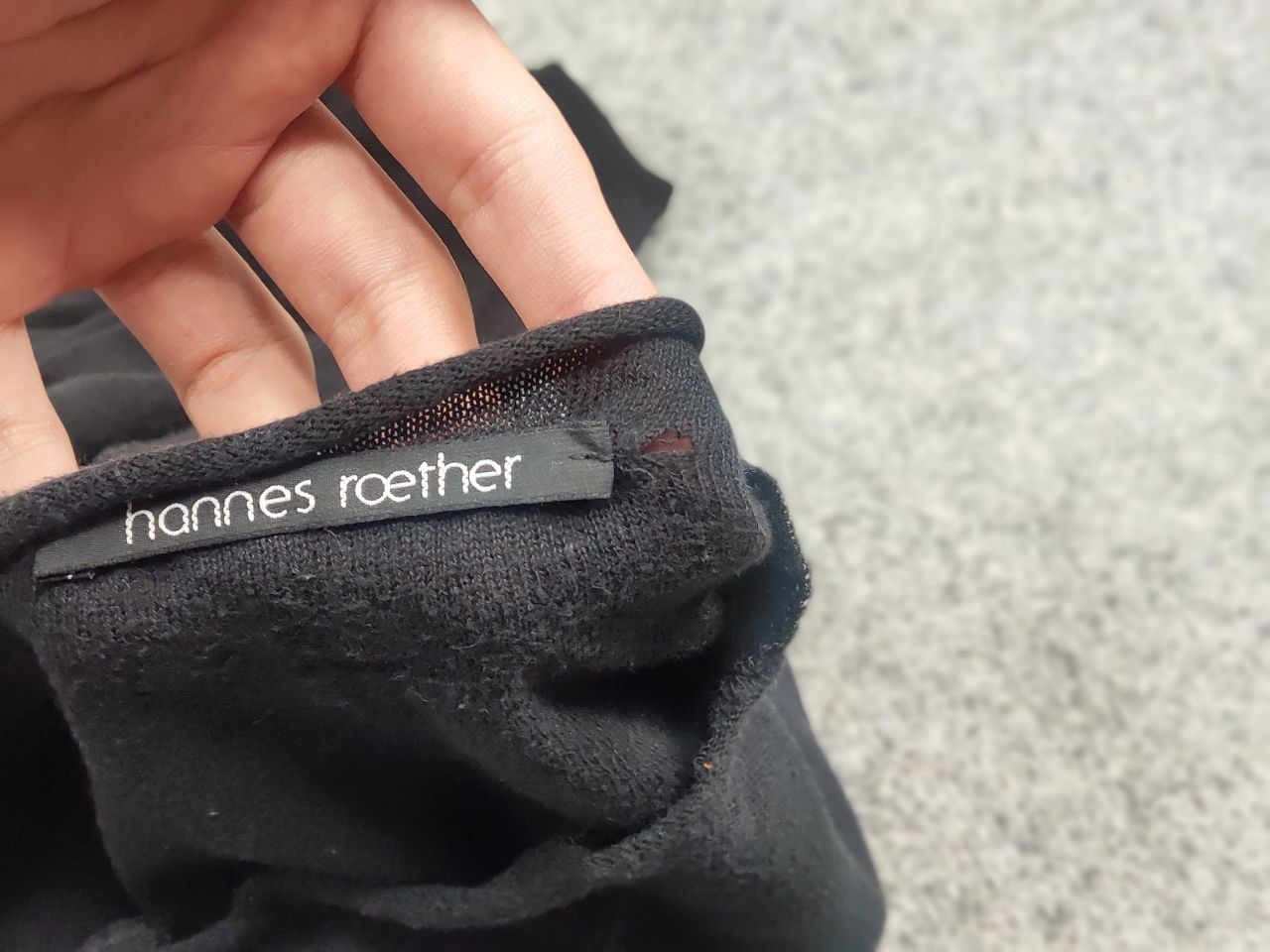 hannes roether Hannes Roether Design Black Lienne blend Light Long Sleeve Size S / US 4 / IT 40 - 15 Thumbnail