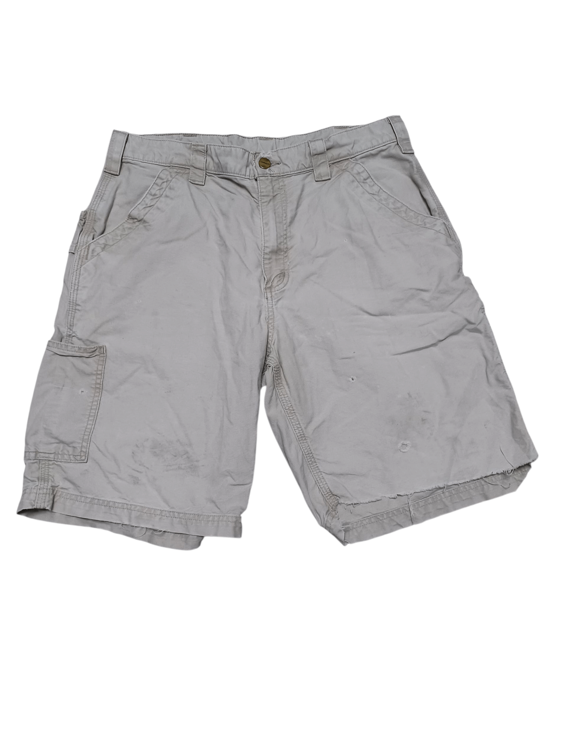 Carhartt CARHARTT VINTAGE DISTRESSED DIRTY TOTAL CARGO SHORTS Size US 34 / EU 50 - 4 Thumbnail