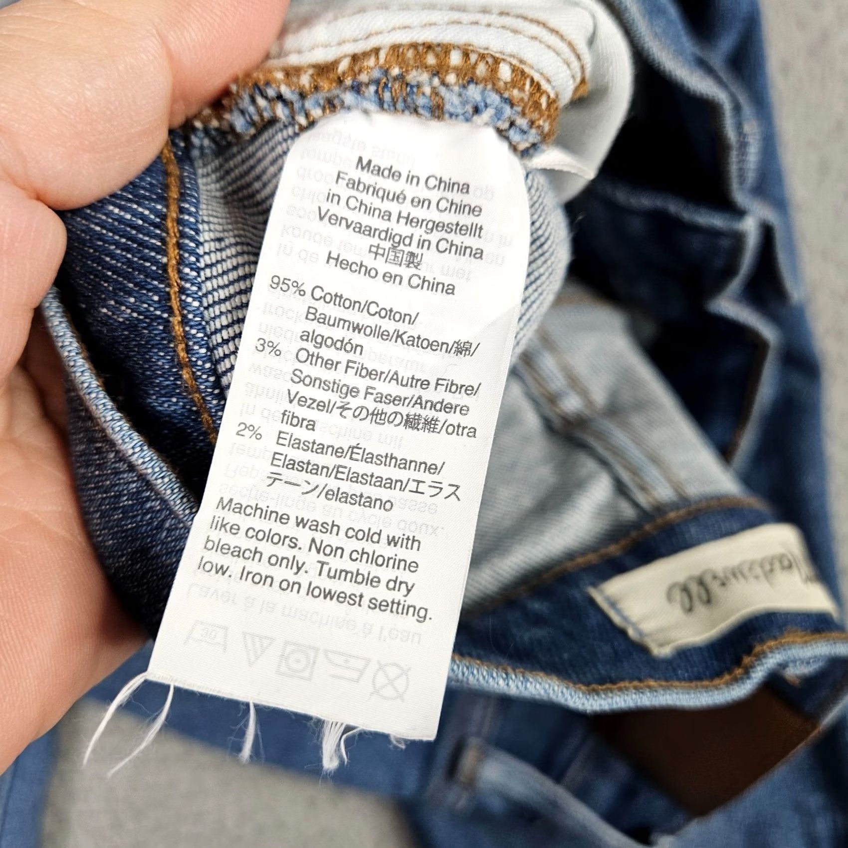Madewell Madewell Jeans Skinny Blue 9” High-Rise Five Pockets Casual Size 28 Women Regular Multi-Color? No, Blue Size 28" / US 6 / IT 42 - 7 Thumbnail