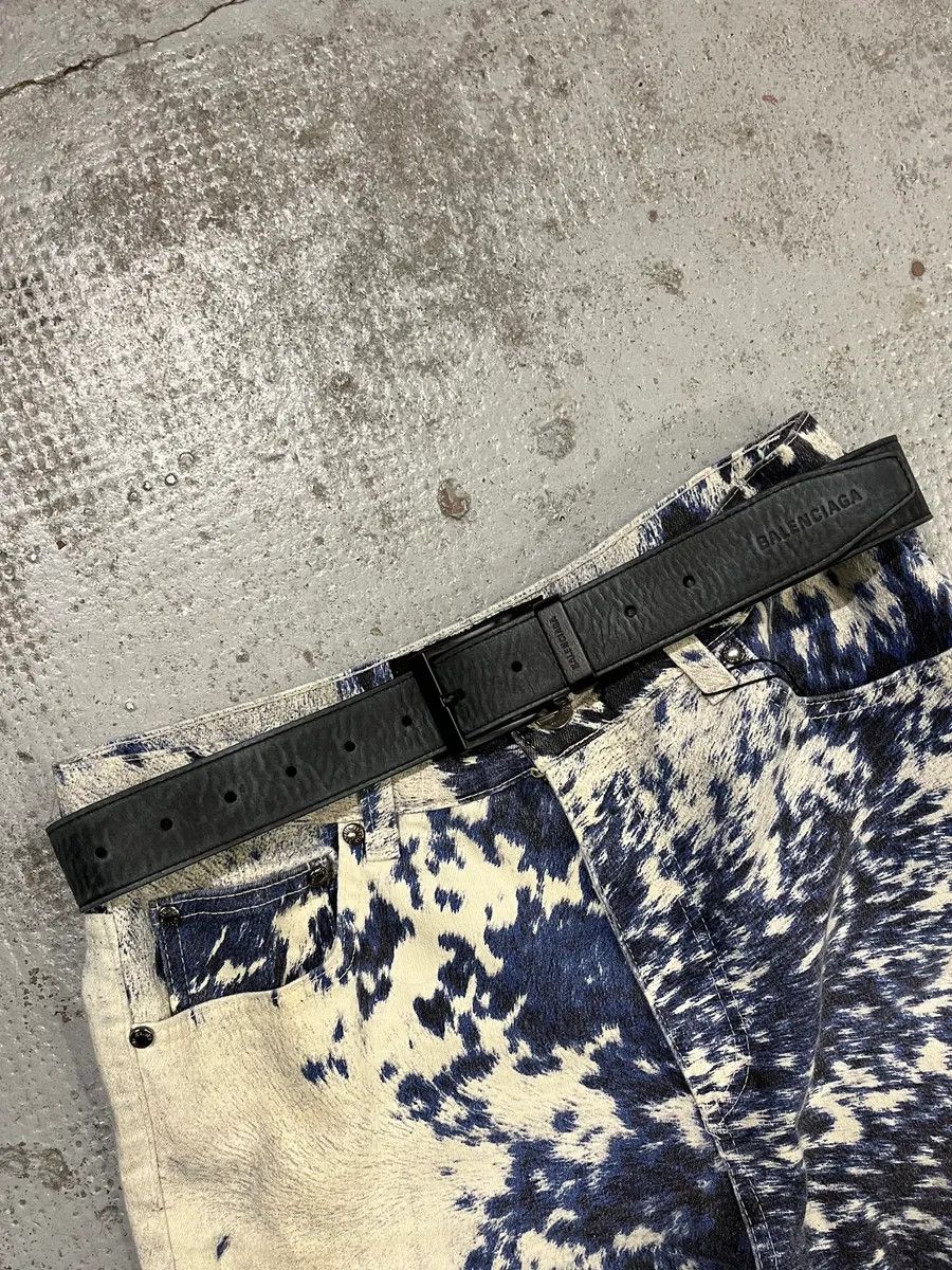 Balenciaga Balenciaga Black Leather Belt Size ONE SIZE - 1 Thumbnail