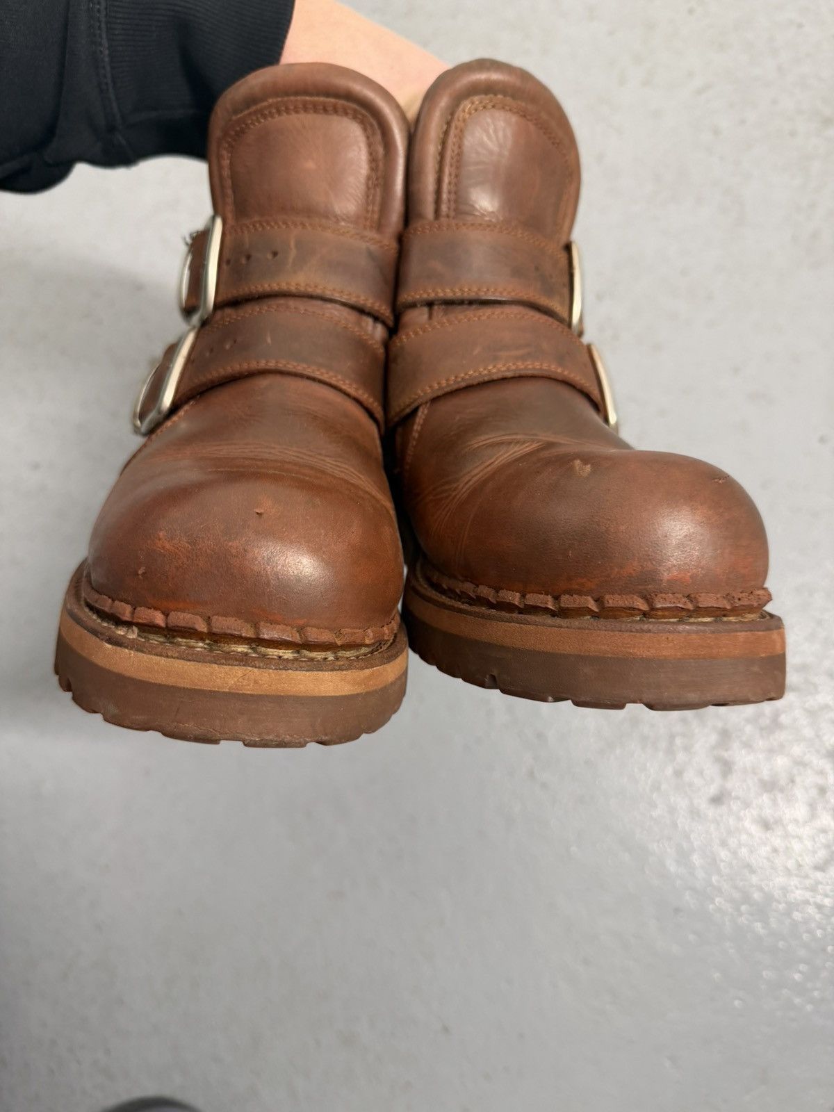 Sancho Boots Vintage Sancho Leather Engineer Boots Size US 9 / IT 39 - 8 Thumbnail