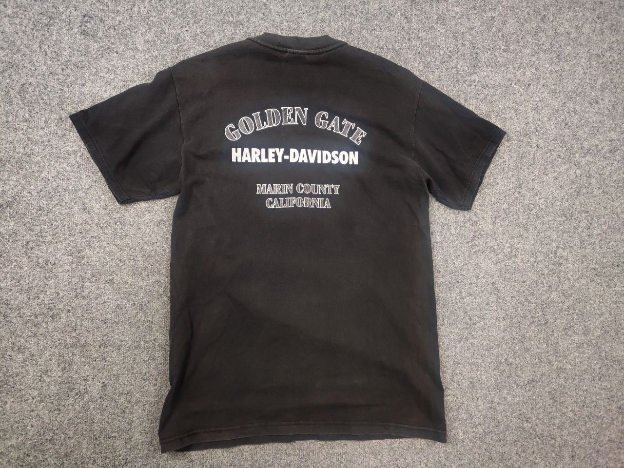 Other Vintage 1993 Harley Davidson Golden Gate Faded T shirt Tee Size US M / EU 48-50 / 2 - 8 Thumbnail