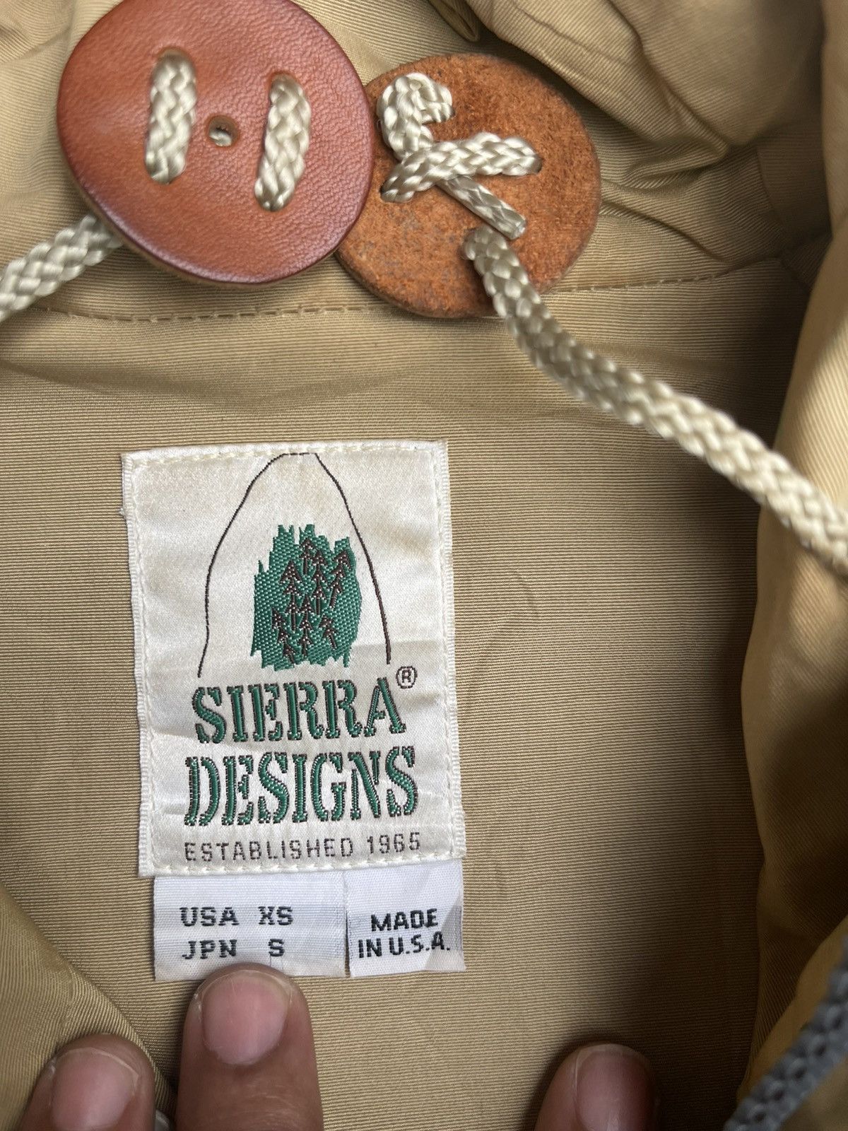 Sierra Designs Vintage Sierra Designs Mountain Hood Jacket - Multi-Pocket Size US S / EU 44-46 / 1 - 3 Thumbnail