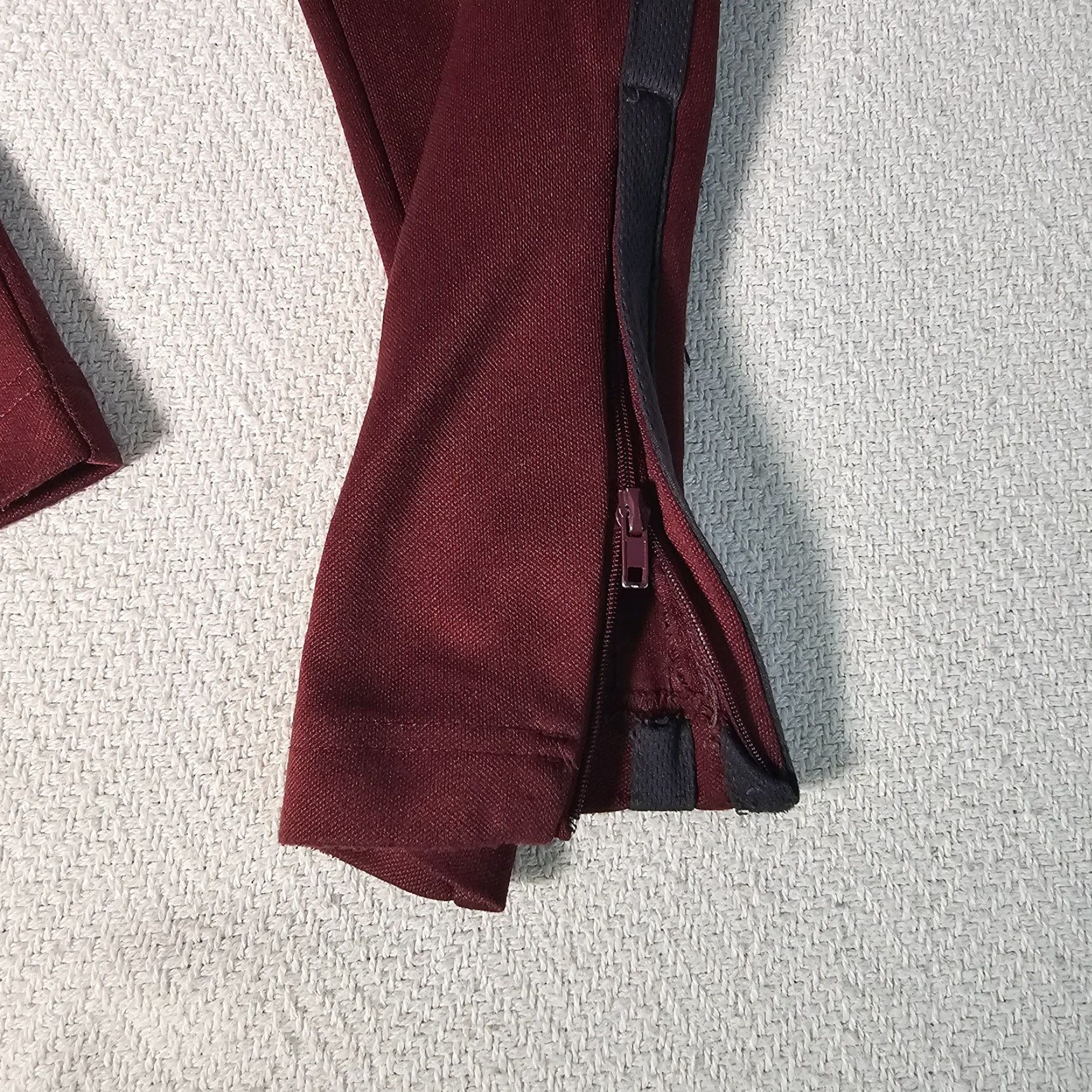 Vintage Aéropostale Pants Mens Large Red Pull On Drawstring Track Polyester Ankle Zip Size US 33 - 7 Thumbnail