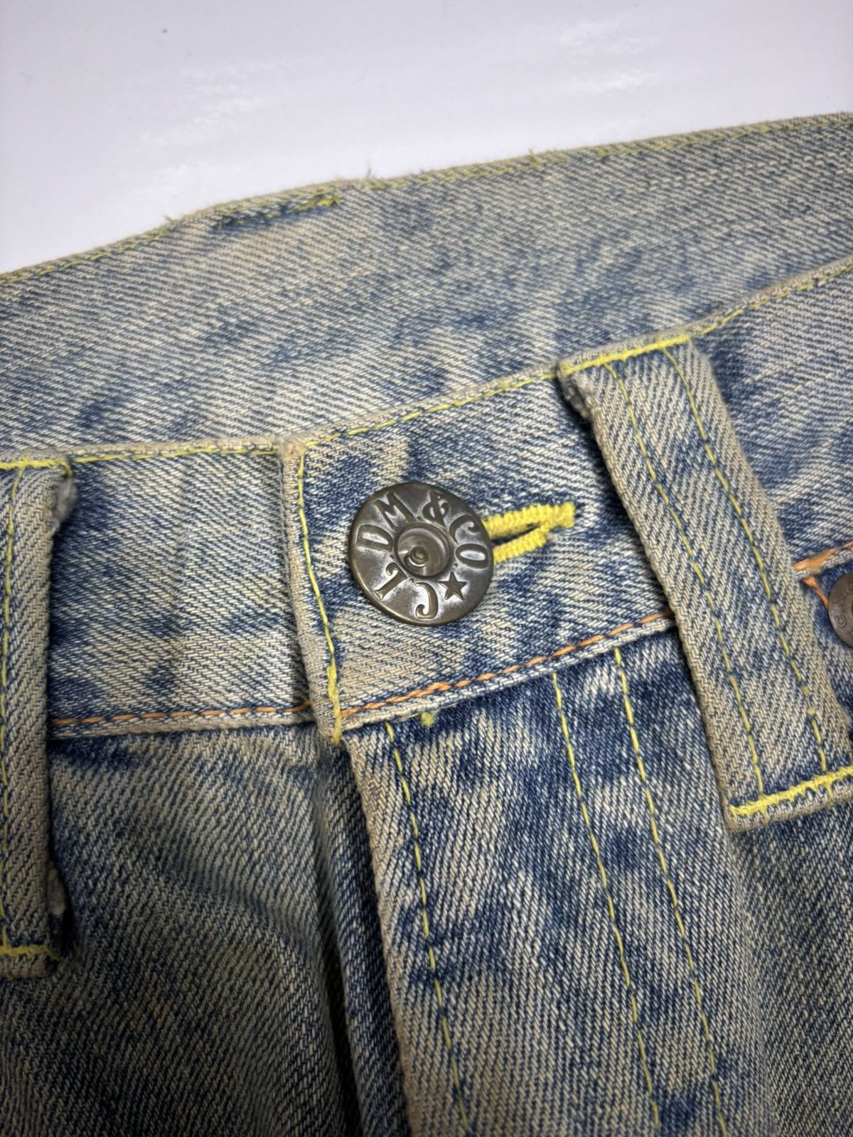 Acne Studios COCOLULU THRASHED BAGGY RUSTY DISTRESS DENIM JEANS Size US 34 / EU 50 - 10 Thumbnail