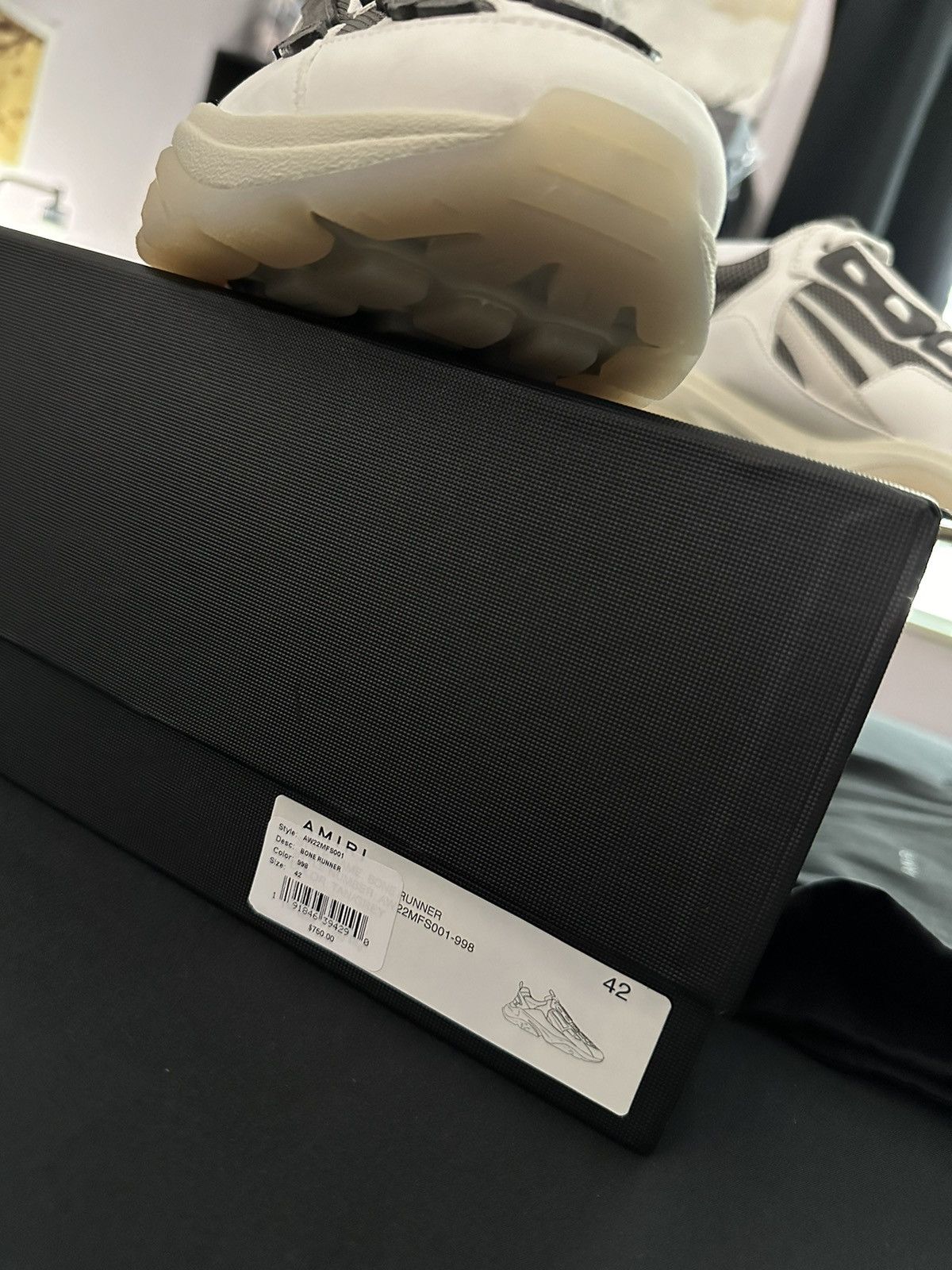 Amiri Amiri Tan Grey Bone Runner Size US 9 / EU 42 - 10 Thumbnail