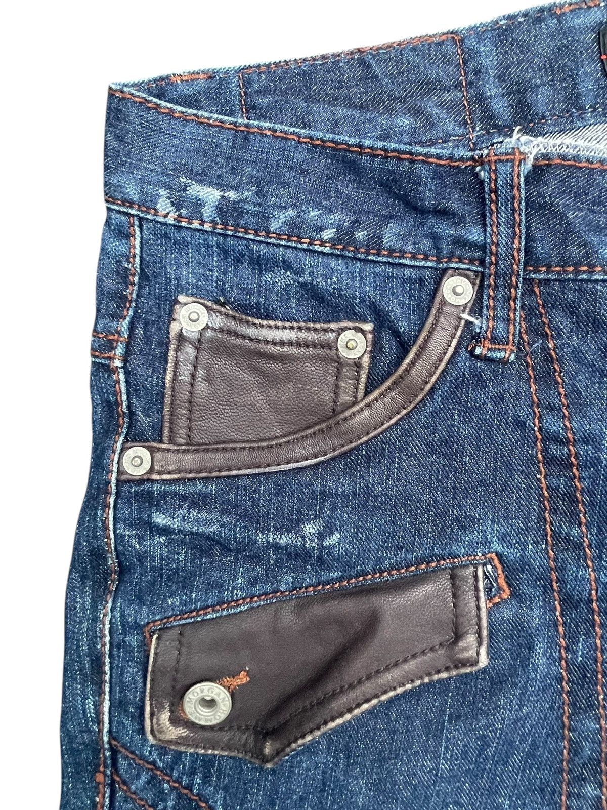 Japanese Brand × Morgan Homme Morgan are Toi Homme Flare Jeans Size US 31 - 6 Thumbnail