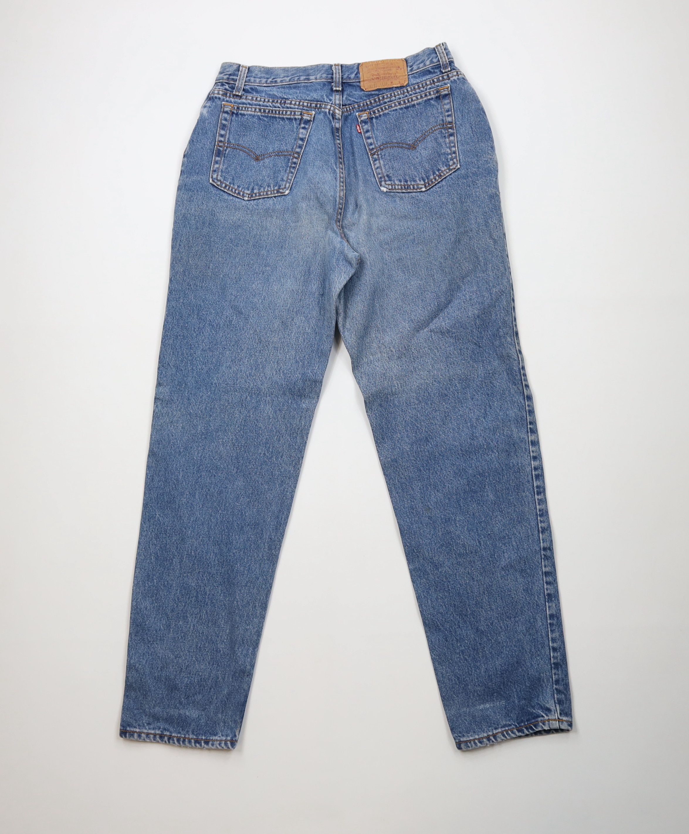 Levi's Vintage 80s Levis High Waist Relaxed Tapered Leg Jeans USA Size 32" / US 10 / IT 46 - 11 Thumbnail