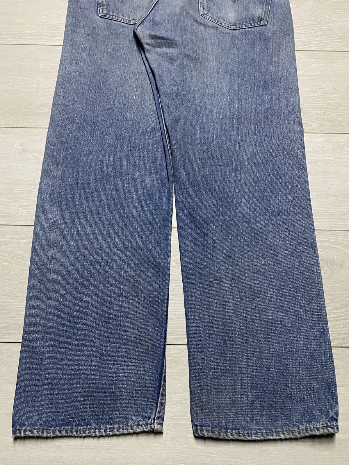 Levi's W34 Vintage Levis 501 70s Selvedge Rindem No6 ButtonFly Jean Size US 34 / EU 50 - 6 Thumbnail