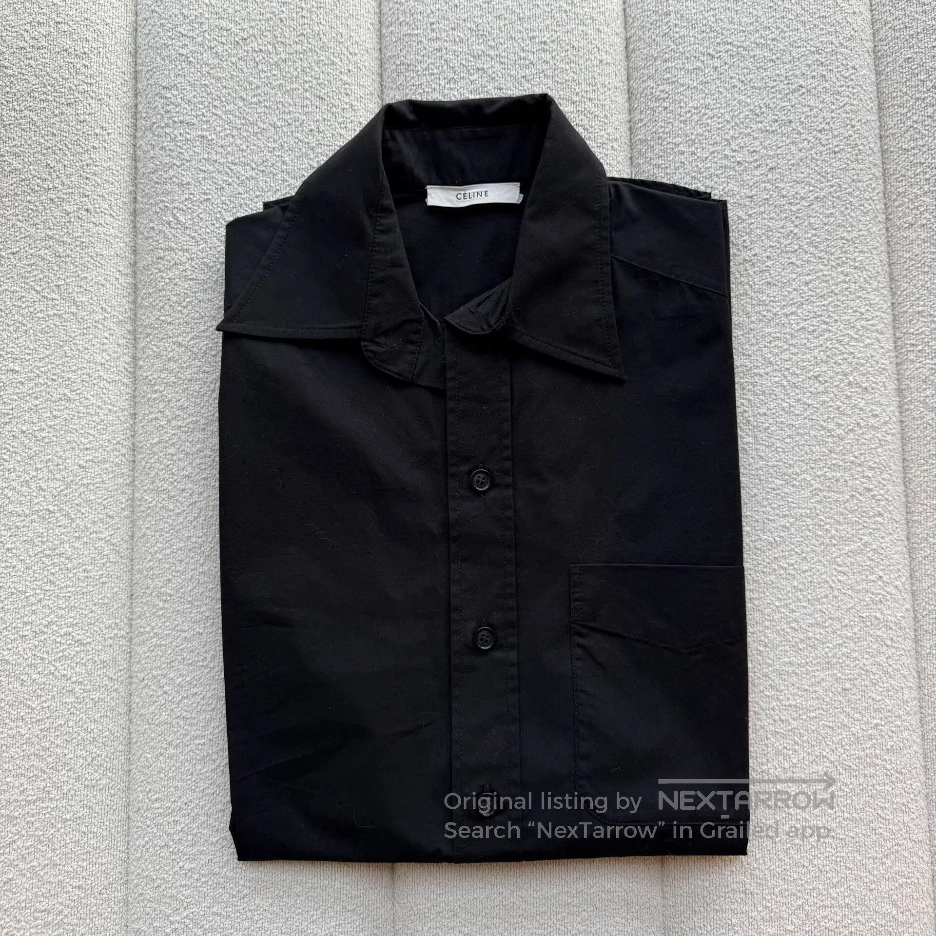 Celine Celine Women's Sleeveless Black Shirt. Size XXS / US 00 / IT 34 - 7 Thumbnail