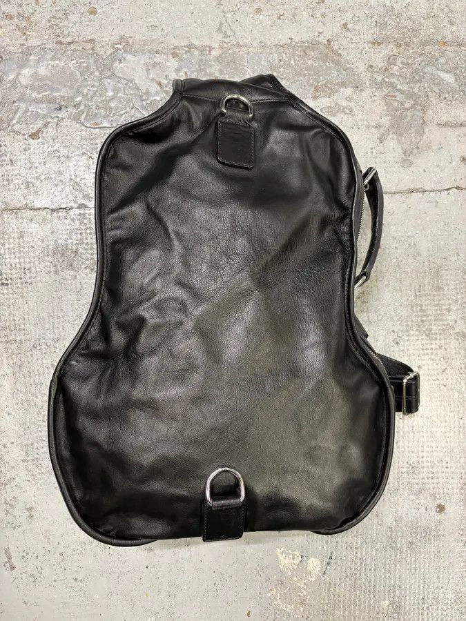 Maison Margiela 2012 Maison Margiela H&M Black Guitar Leather Bag Size ONE SIZE - 6 Thumbnail