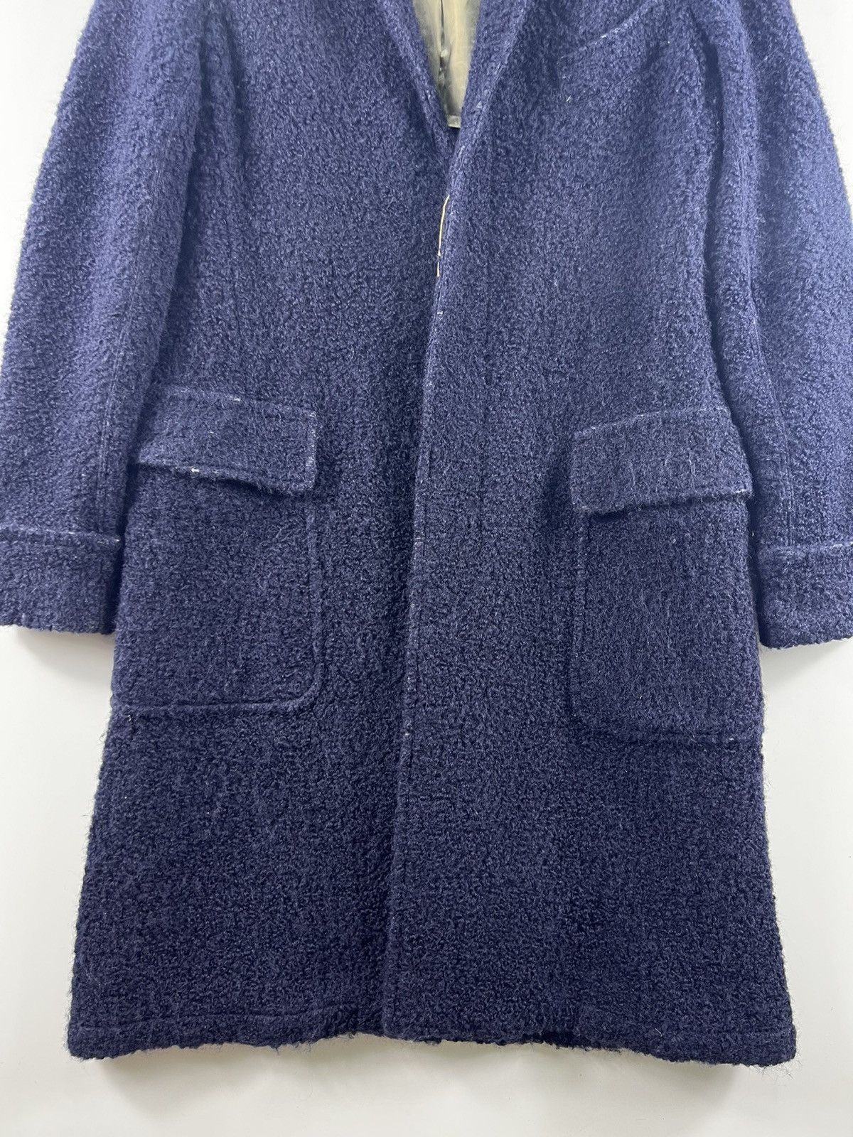 Japanese Brand 🔥 Vintage Japanese Haver Jack Wool Blend LongCoat Size S / US 4 / IT 40 - 4 Thumbnail