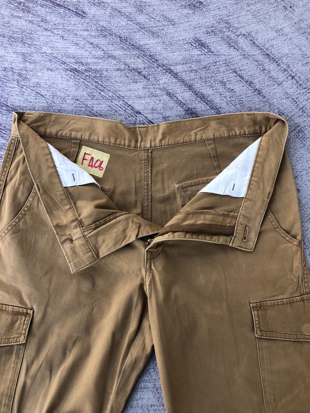 Japanese Brand Faded Cargo Multipocket Tactical Utility Pants Size US 32 / EU 48 - 6 Thumbnail