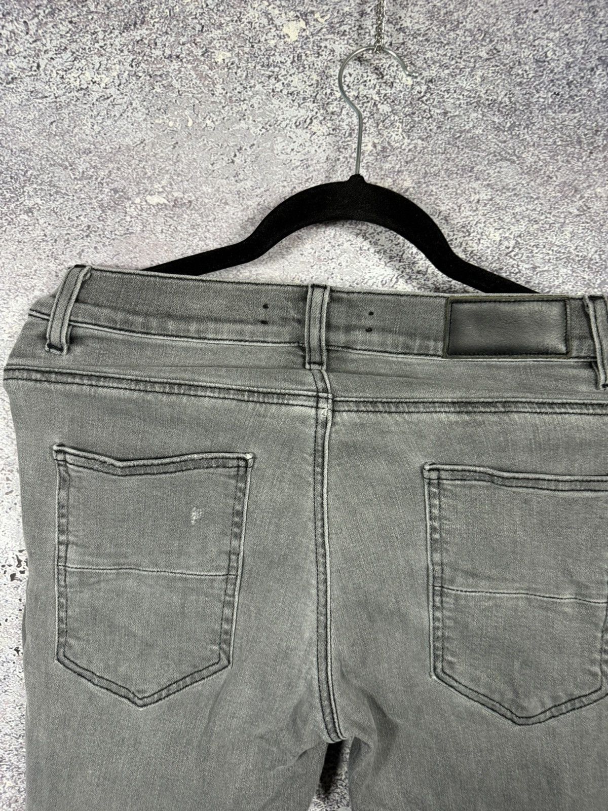 Amiri Amiri MX1 Jean Gray Distressed Skinny Womens size 30 Size 30" / US 8 / IT 44 - 13 Thumbnail