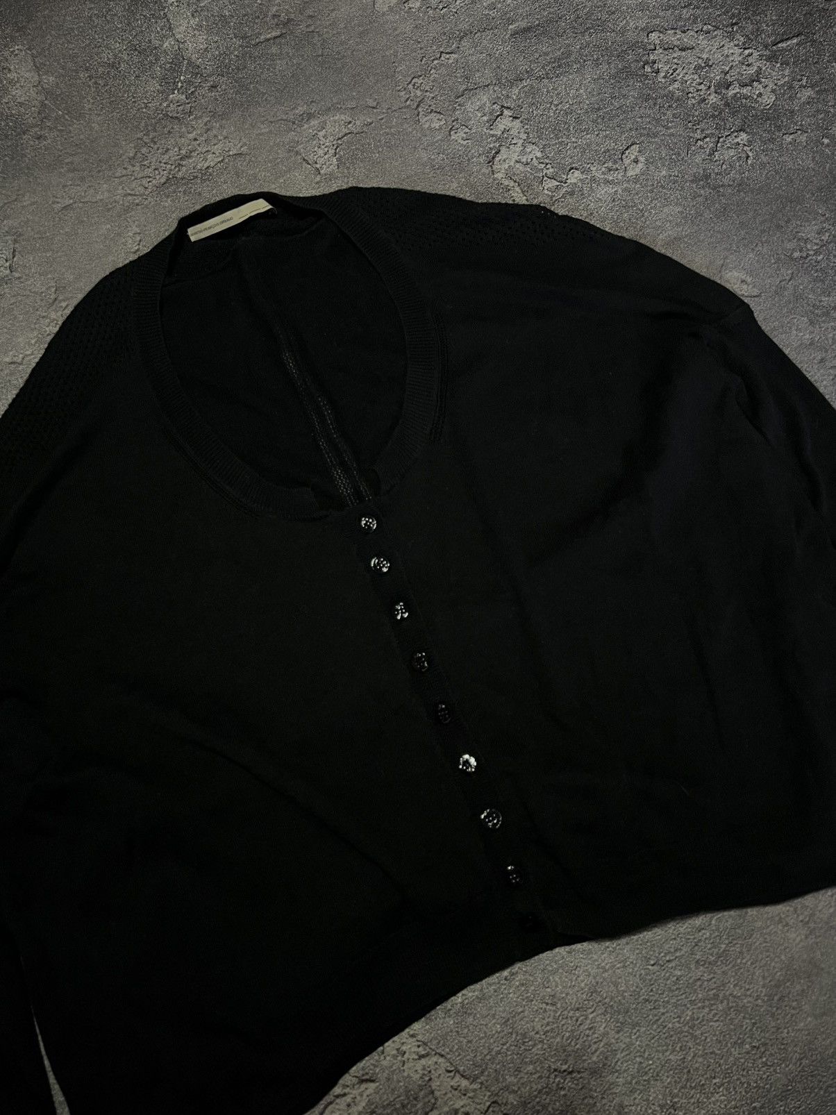 Marithe + Francois Girbaud Avant-Garde Marithe Francois Girbaud Vintage Wool Cardigan Size S / US 4 / IT 40 - 2 Thumbnail