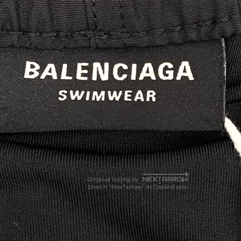Balenciaga Balenciaga size L Black Logo Letter Printed Casual Sport S Size US 27 - 6 Thumbnail
