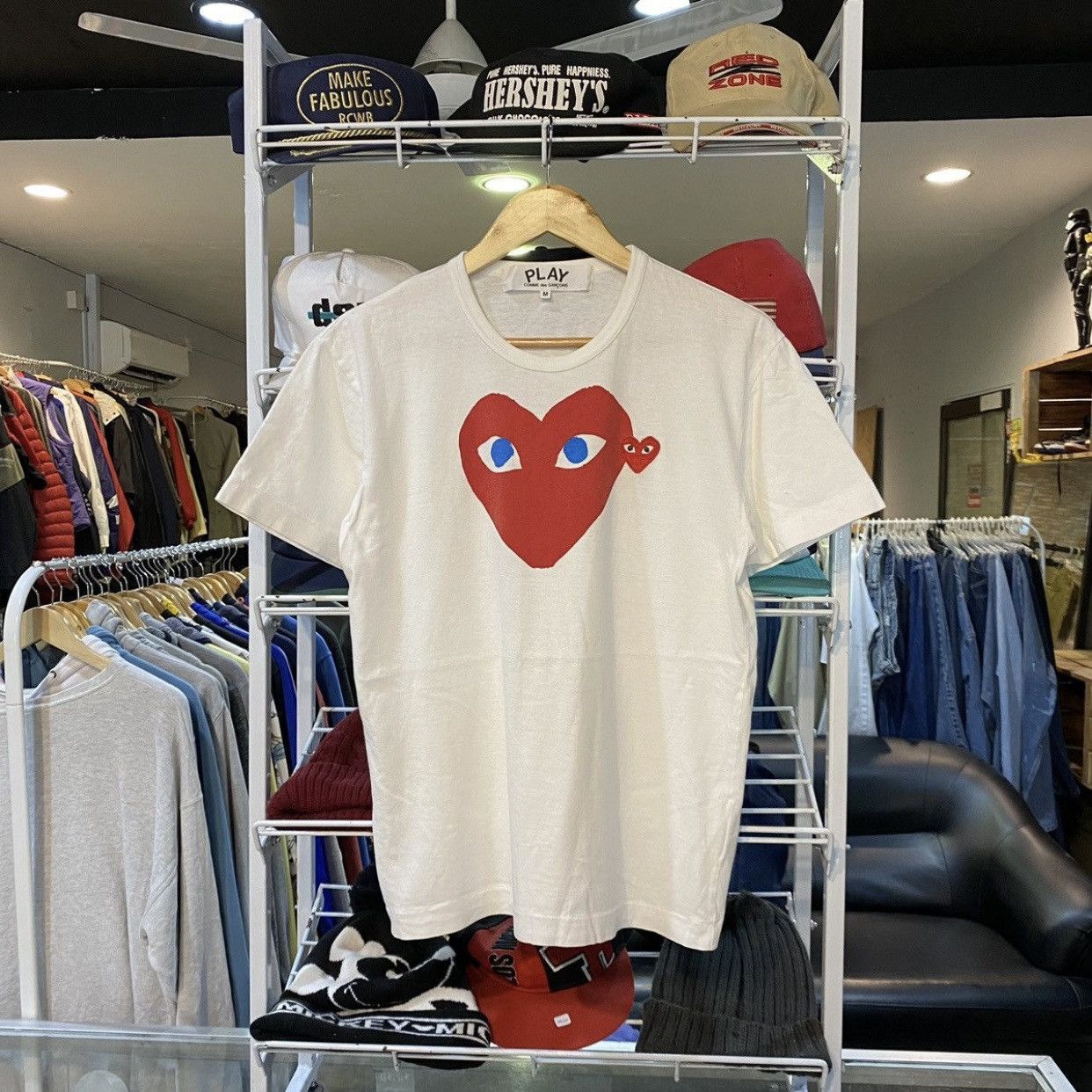 Comme des Garcons × Comme des Garcons PLAY × Junya Watanabe Cdg Play T-shirt Size US M / EU 48-50 / 2 - 1 Thumbnail