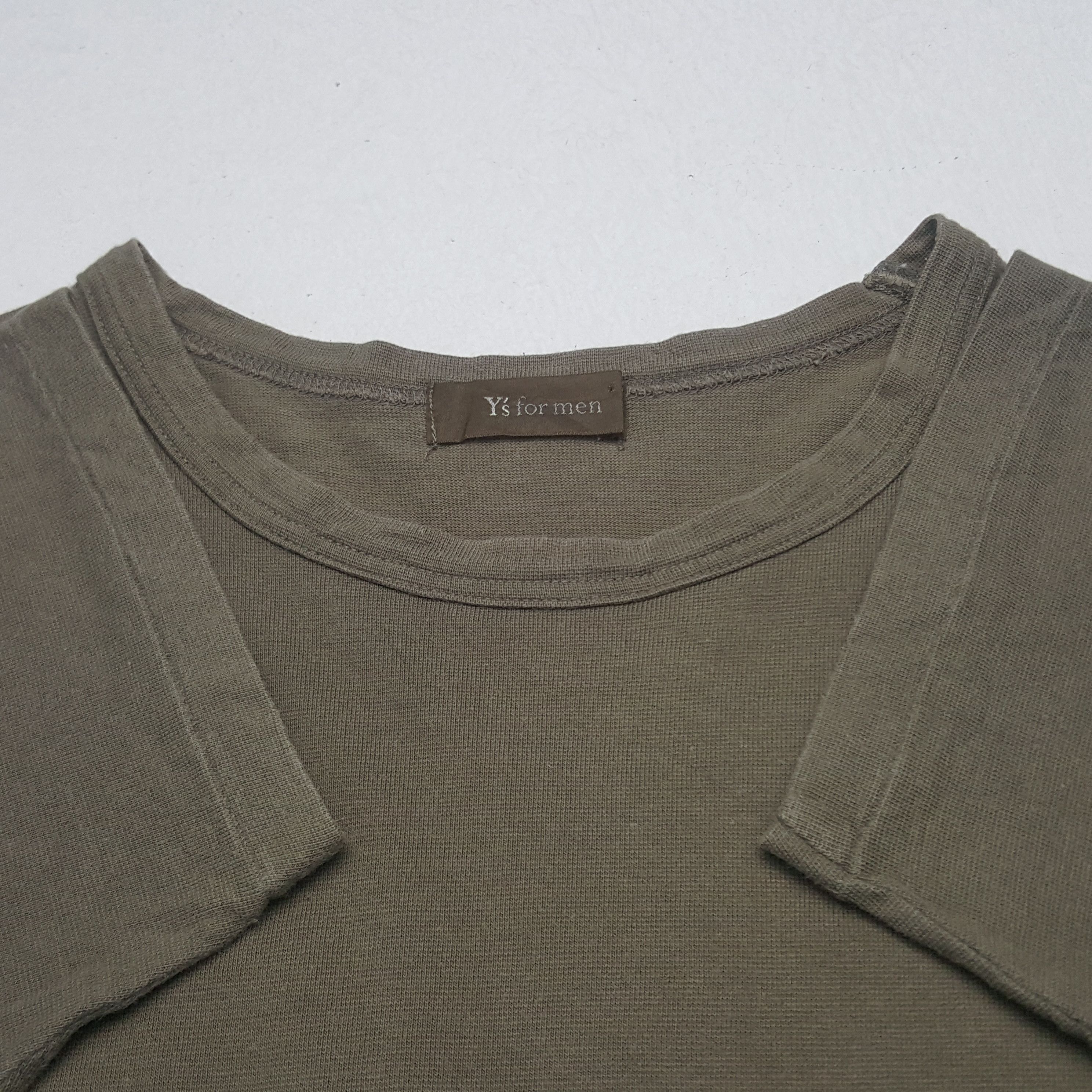 Vintage × Y's for Men × Yohji Yamamoto Vintage Y's For Men by Yohji Yamamoto Japanese Brand Tshirt Size US M / EU 48-50 / 2 - 3 Thumbnail