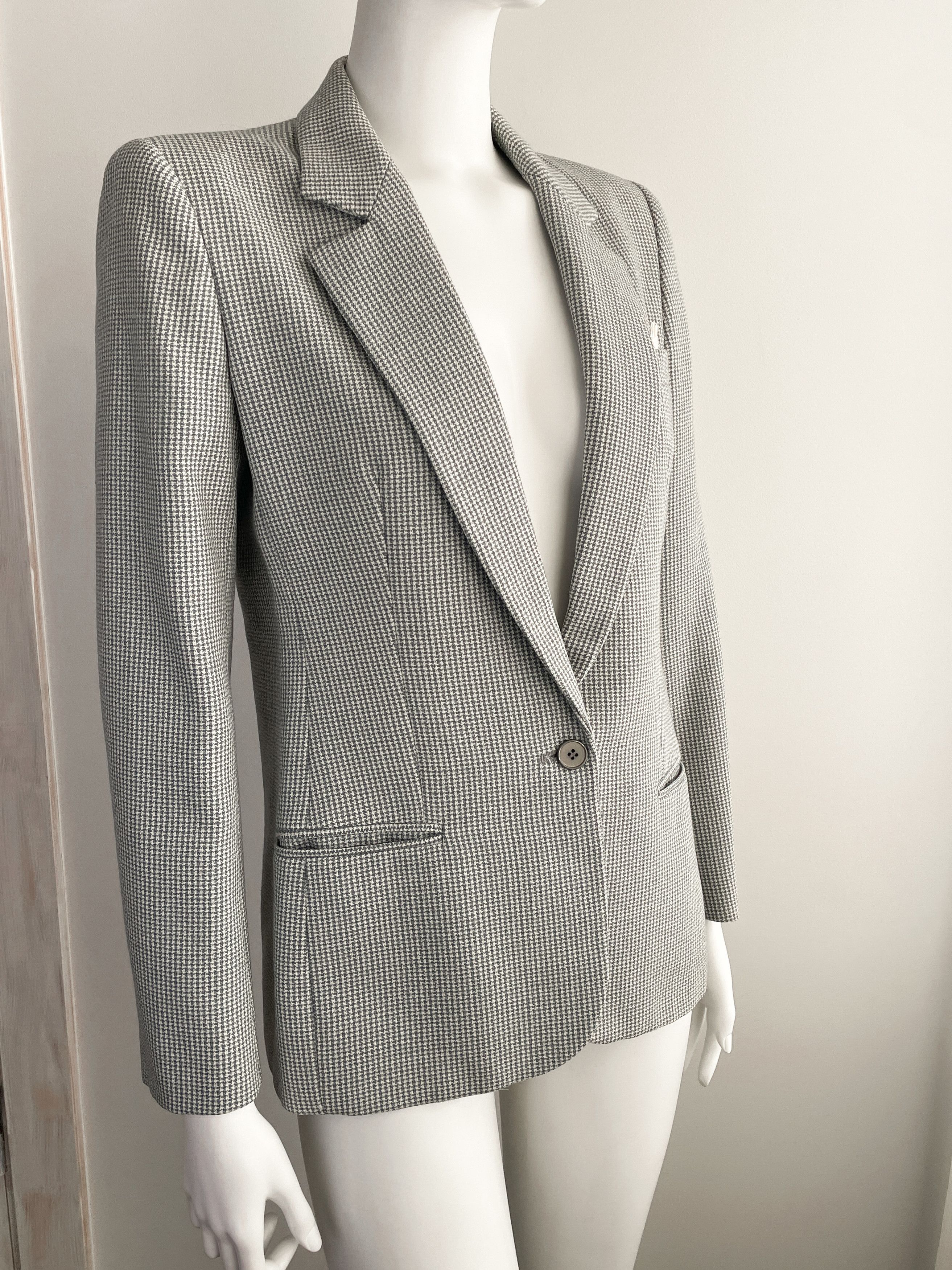Valentino houndstooth blazer Size S / US 4 / IT 40 - 2 Thumbnail