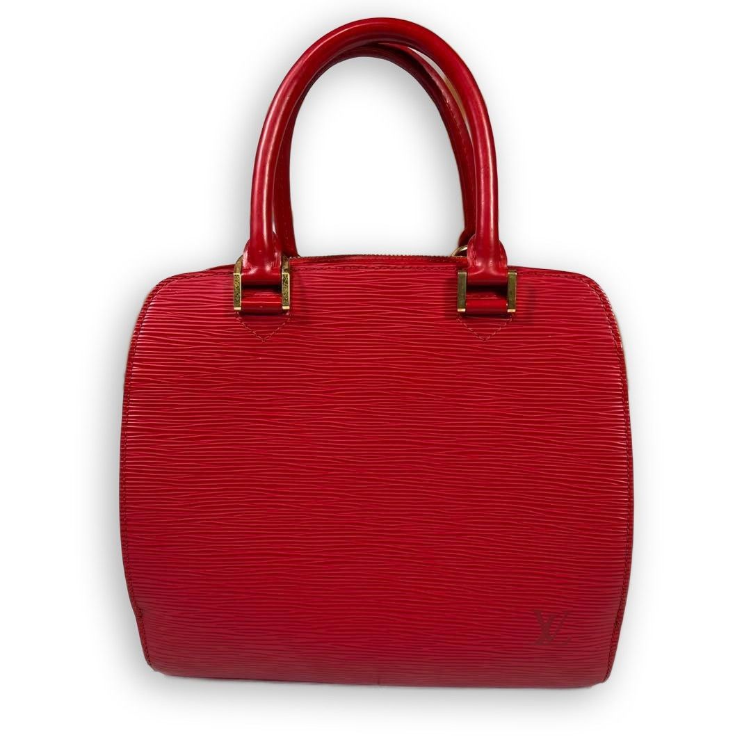 Louis Vuitton Louis Vuitton - Pont Neuf Epi Red Handbag Preloved Size ONE SIZE - 1 Thumbnail