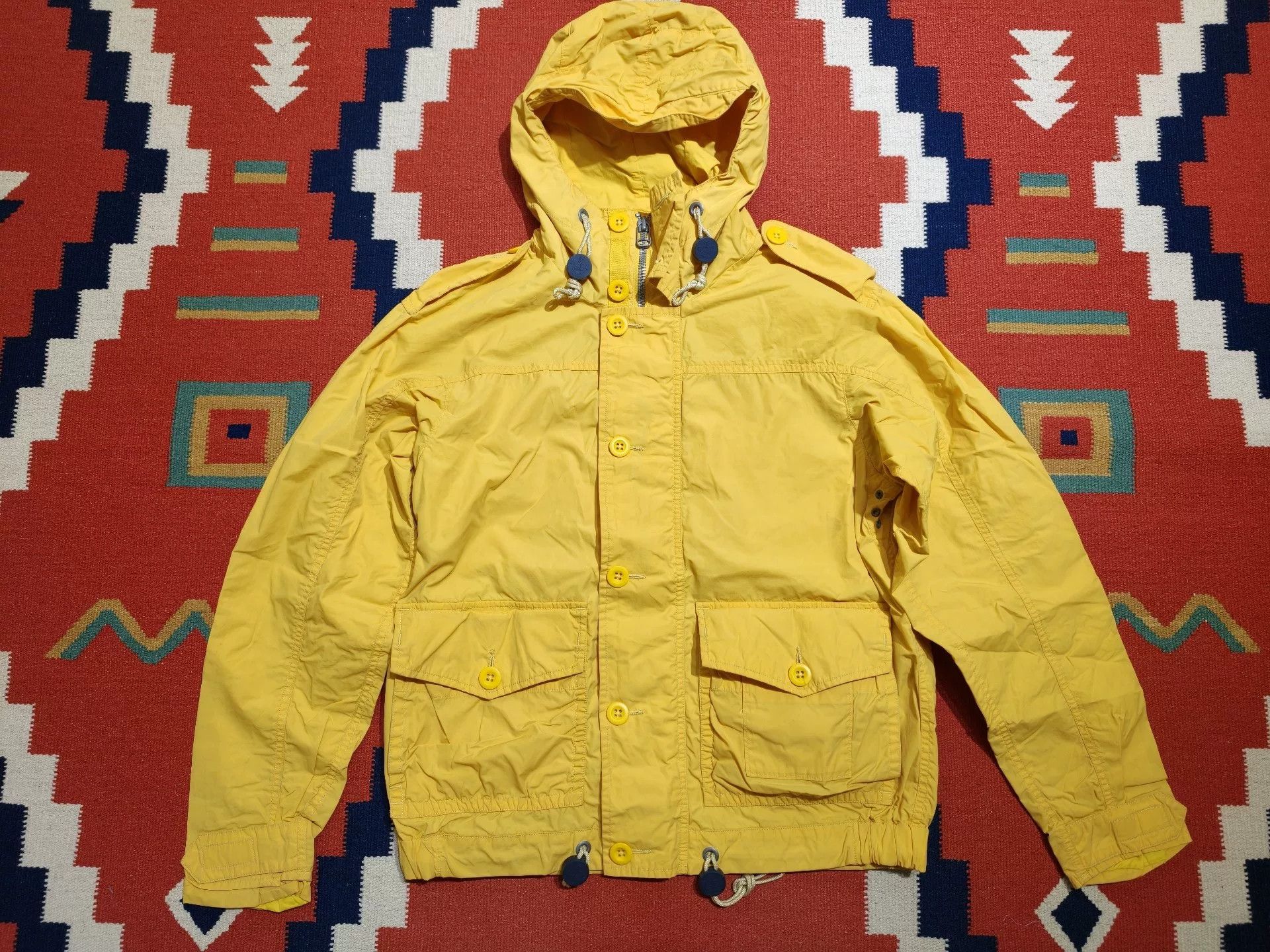 RRL Ralph Lauren Yellow Ralph Lauren Nautical Deck Jacket Size US M / EU 48-50 / 2 - 1 Thumbnail