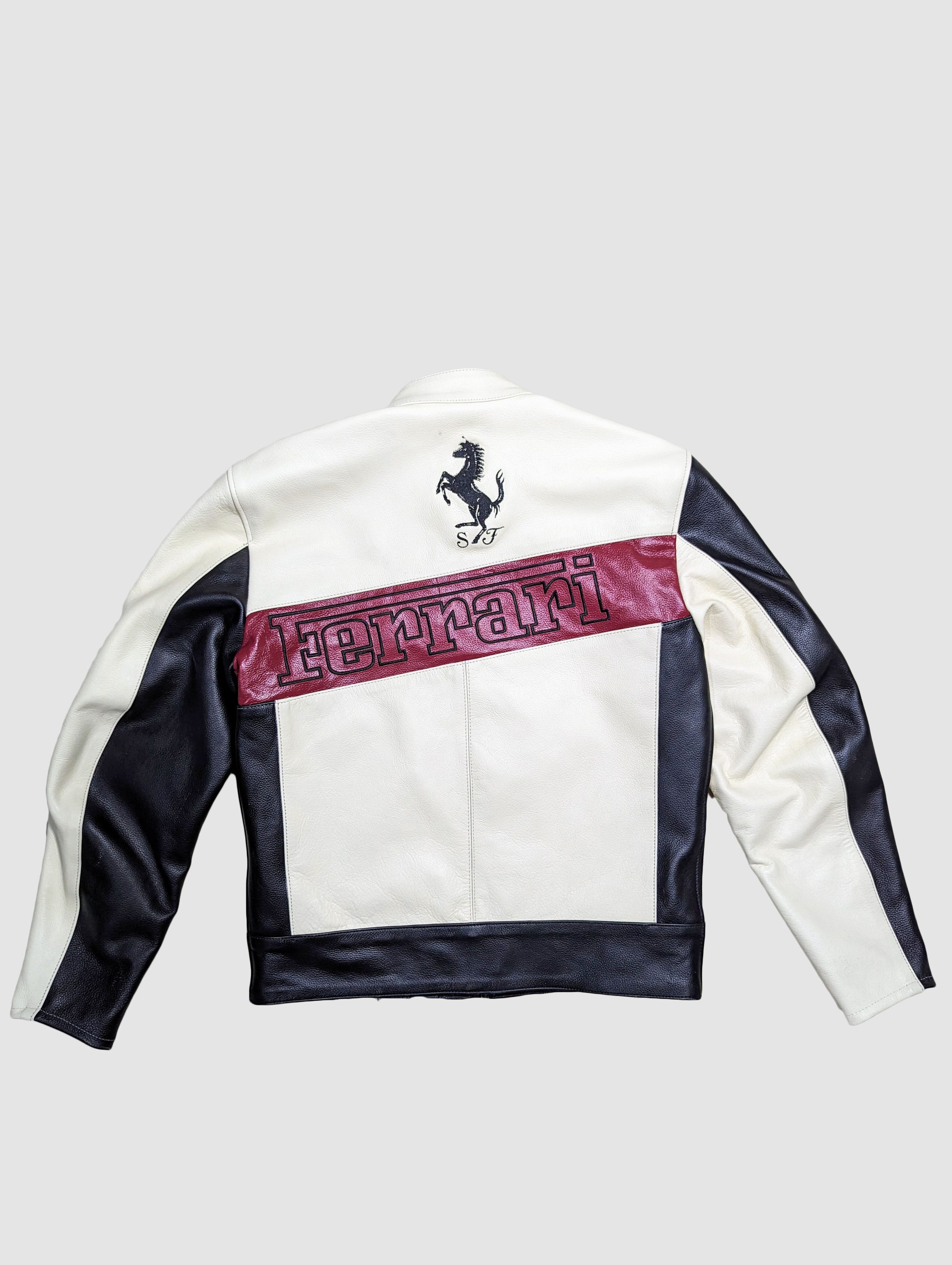Ferrari Ferrari Leather Jacket Vintage F1 Streetwear "Free Shipping" Size US M / EU 48-50 / 2 - 8 Thumbnail