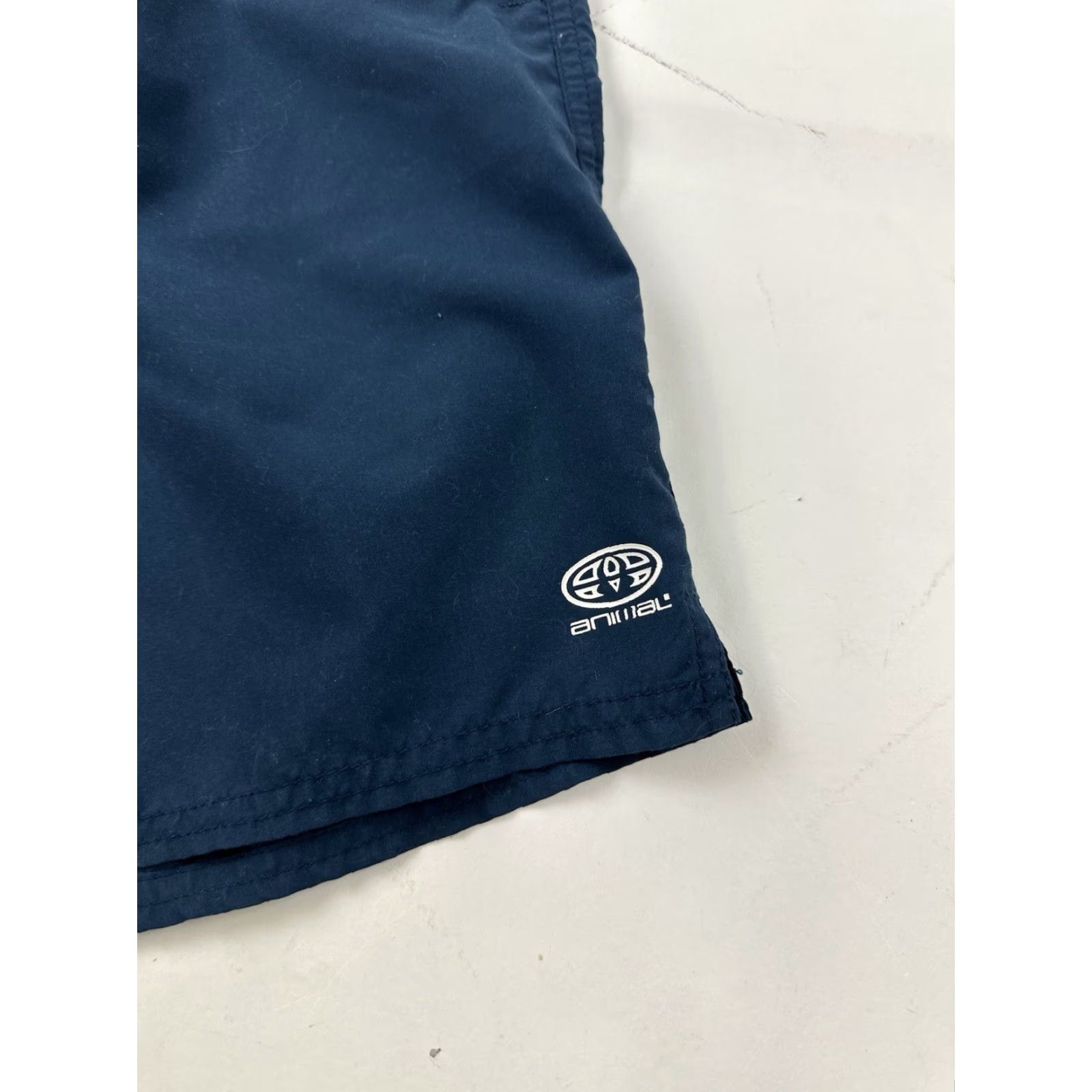 Vintage Animal Shorts Men’s S Small Blue Swim Trunks Board Shorts Size US 31 - 3 Thumbnail