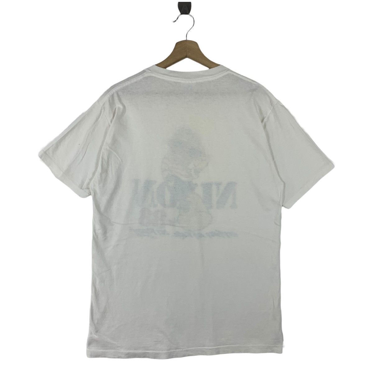 Nixon × Vintage Vintage 80 RICHARD NIXON in 88 tanned rested politics tee Size US L / EU 52-54 / 3 - 4 Thumbnail