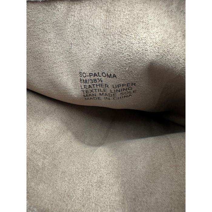 Streetwear Sole Society Paloma Mushroom Grey Suede Knee-High Wedge Boot ...