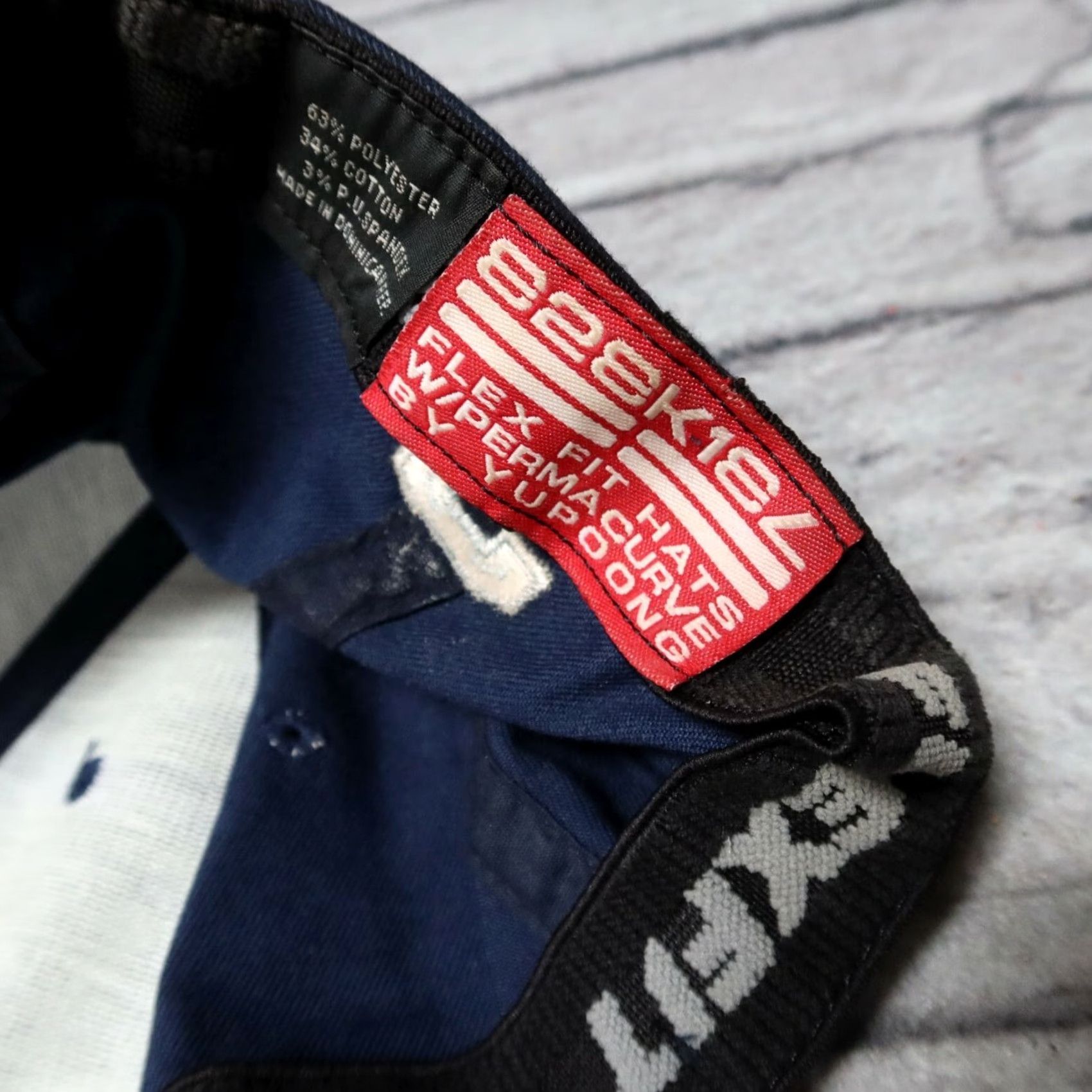 Vintage VINTAGE Ezekiel Flexfit Hat Navy Men One Size Flexfit Hat Navy Skateboard Gear Size ONE SIZE - 5 Thumbnail