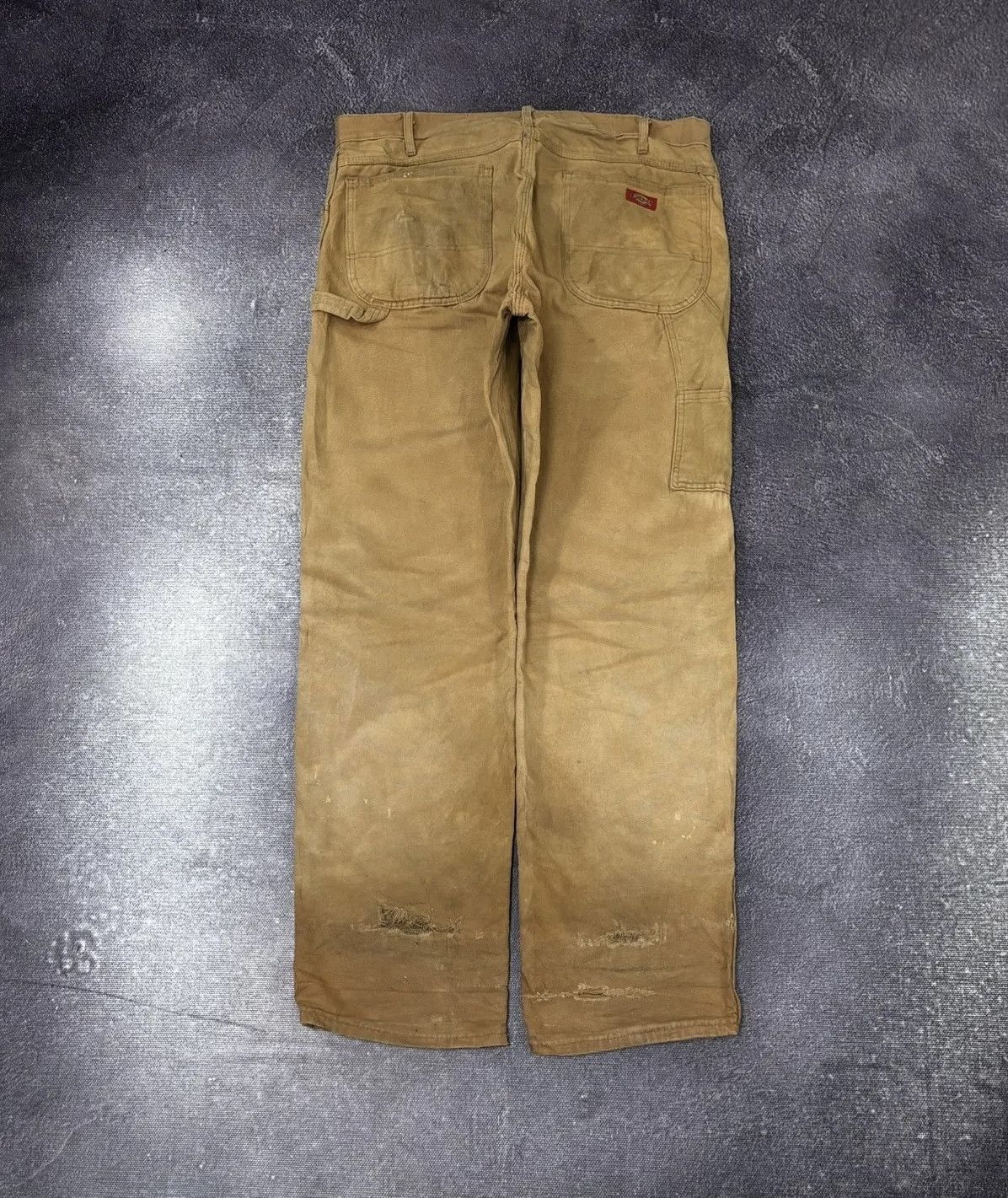 Dickies × Vintage Vintage Dickies USA Distressed Denim Faded Work Baggy Pants Size US 36 / EU 52 - 1 Thumbnail