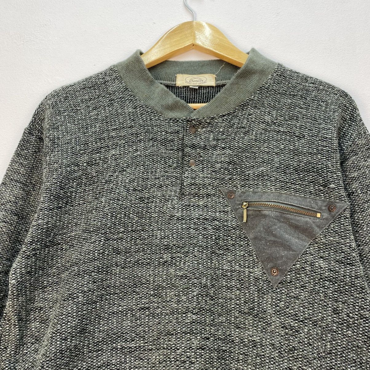 45rpm 💥Vintage Knight Excellent Drama Knit Sweater Size US M / EU 48-50 / 2 - 3 Thumbnail