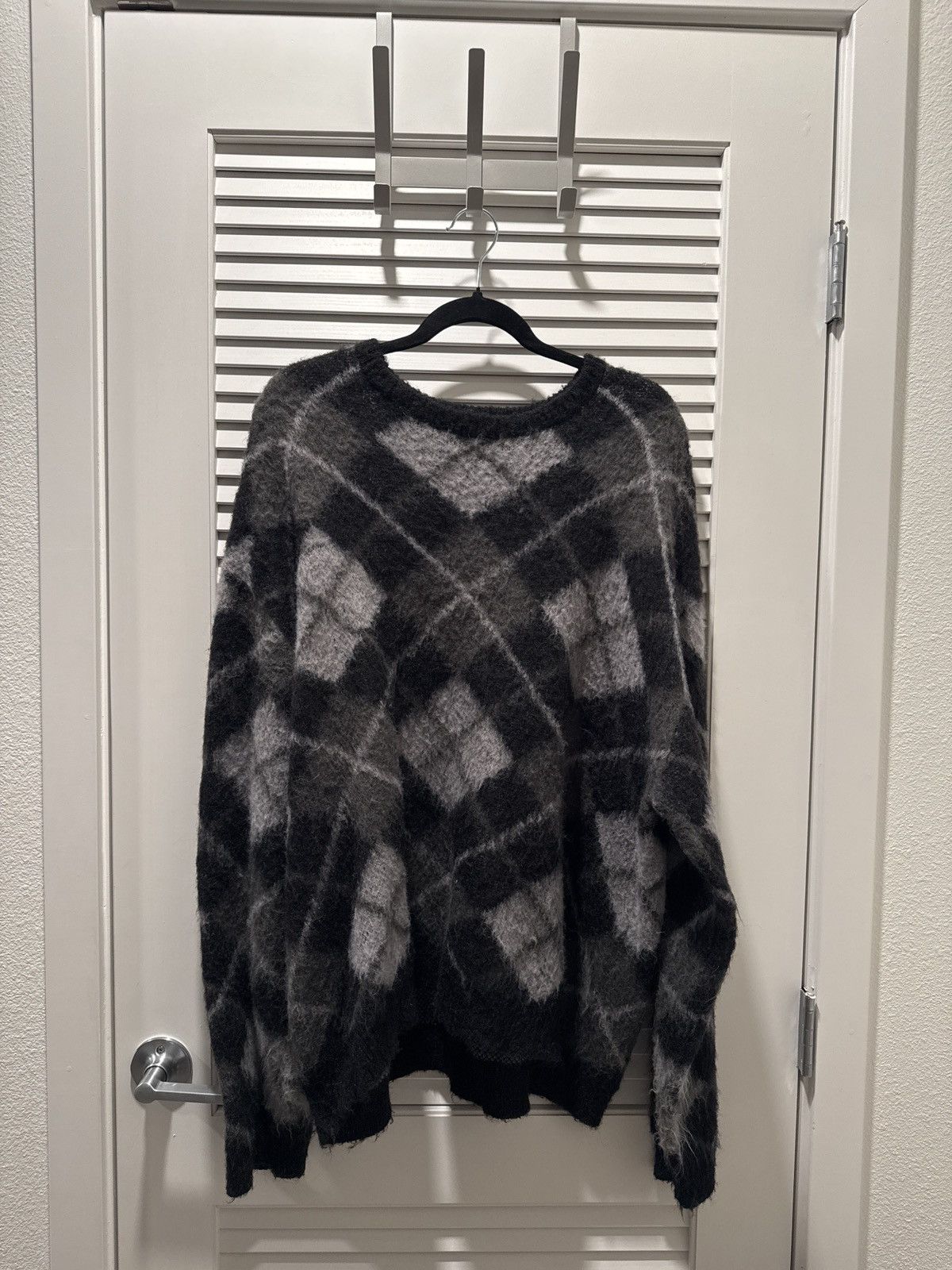 Neighborhood Black Brushed Sweater Size US XL / EU 56 / 4 - 1 Thumbnail
