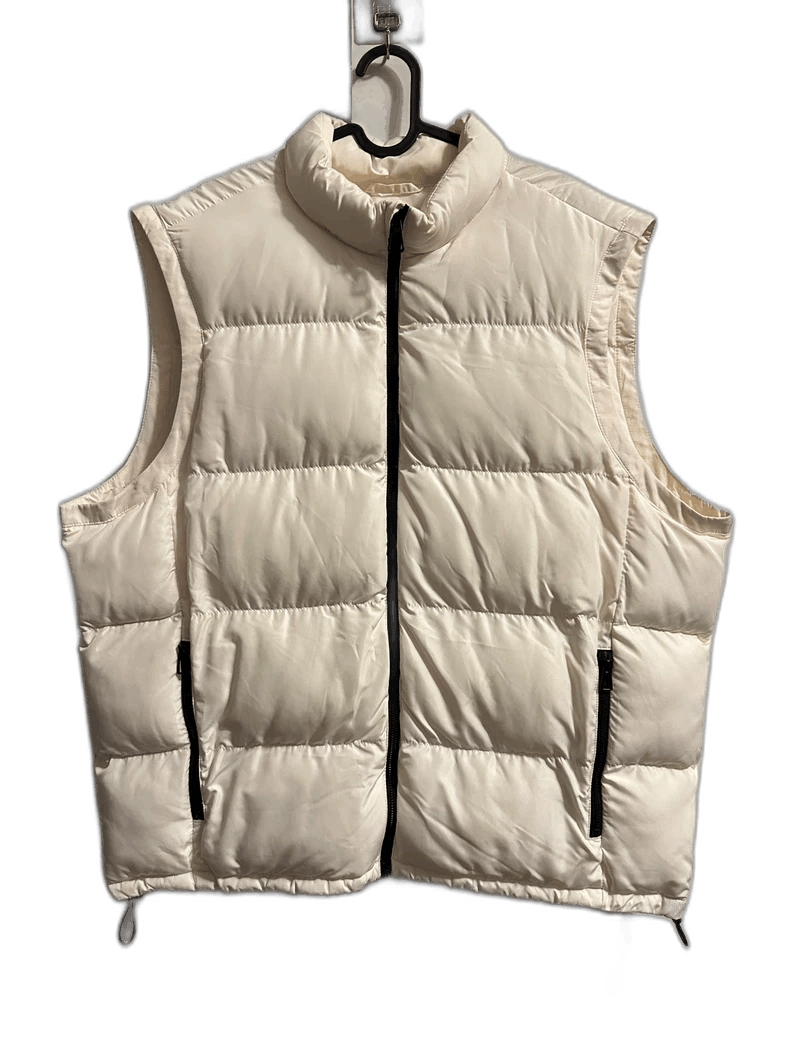 Zara Sleeveless Vest in Off-White