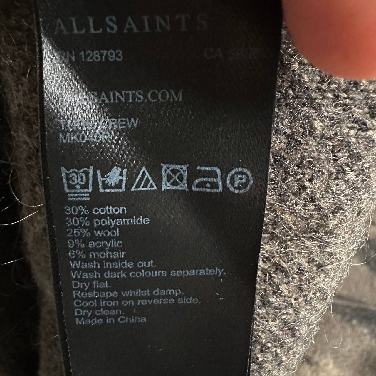 Allsaints Allsaints Camo Wool Avant Garde Sweater Size US XS / EU 42 / 0 - 7 Thumbnail